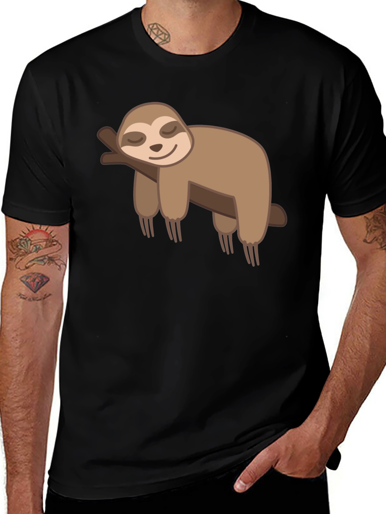 Sloth Nap T-Shirt - Comfy Relaxed Fit