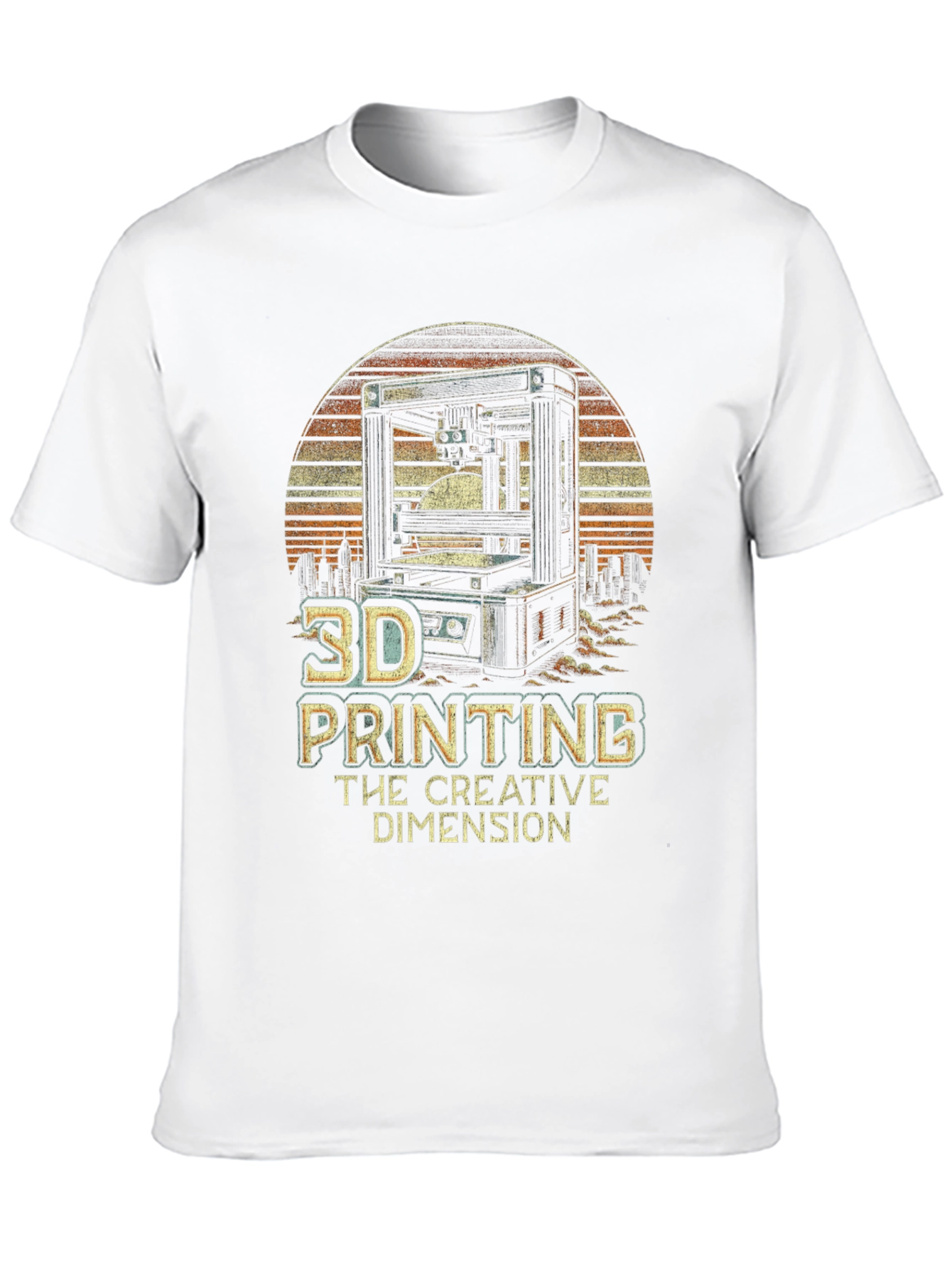 3D Printing The Creative Dimension Graphic Tee
