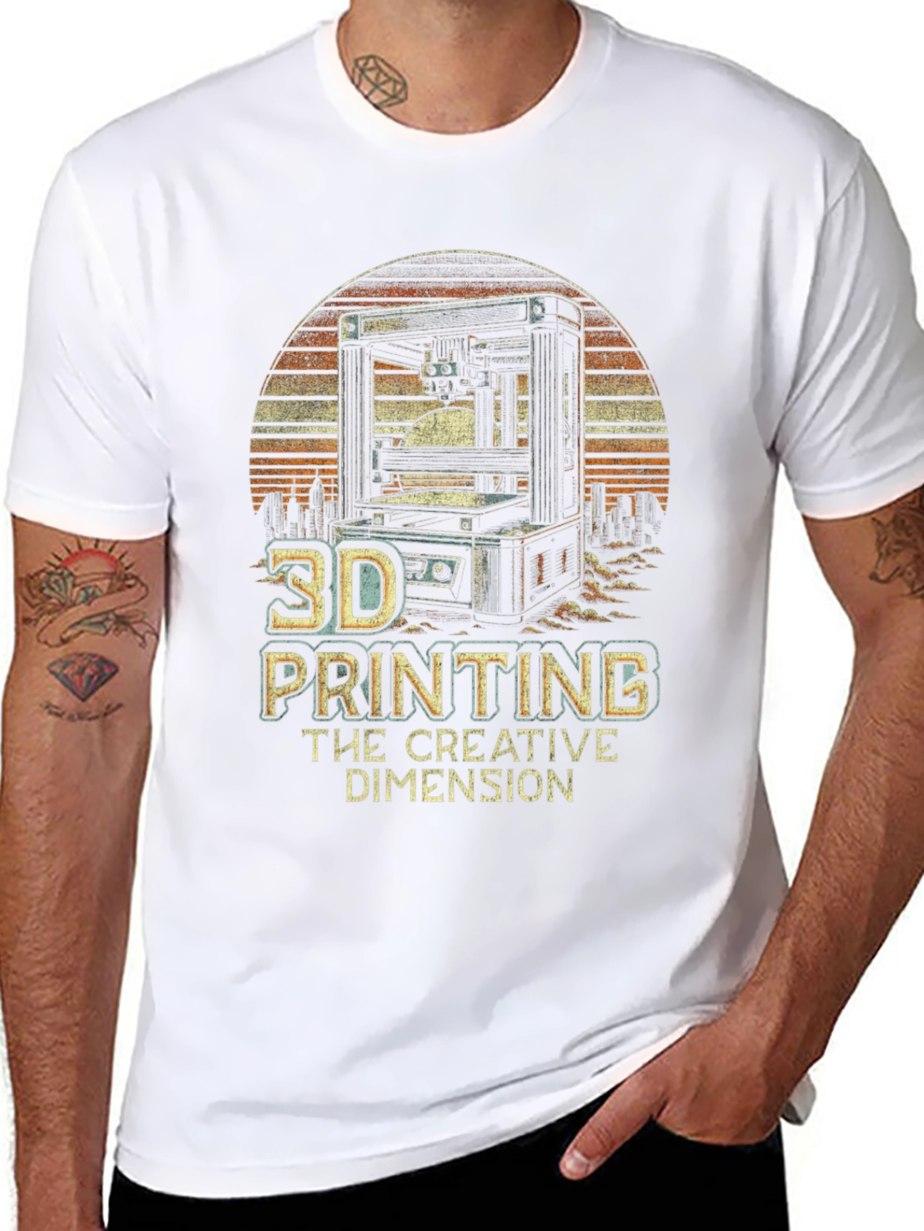3D Printing The Creative Dimension Graphic Tee