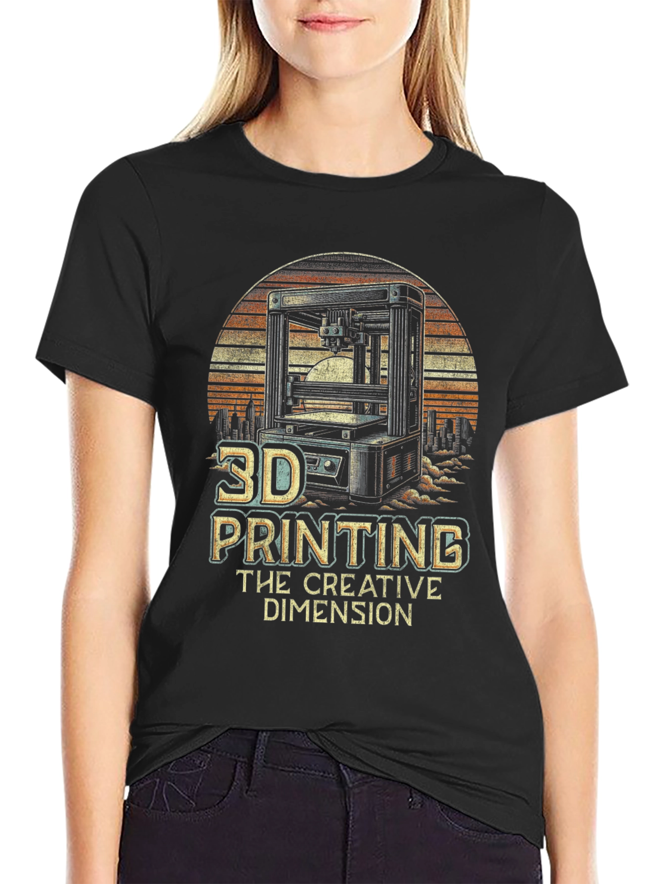 3D Printing The Creative Dimension Graphic Tee