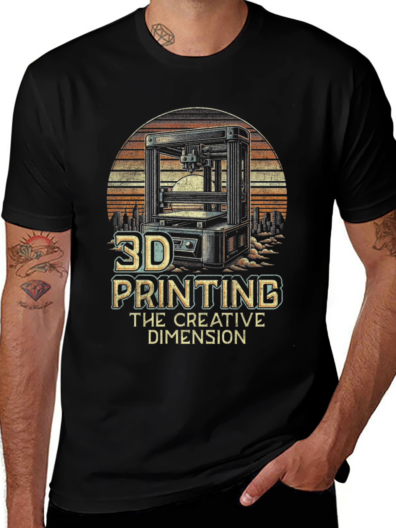 3D Printing The Creative Dimension Graphic Tee