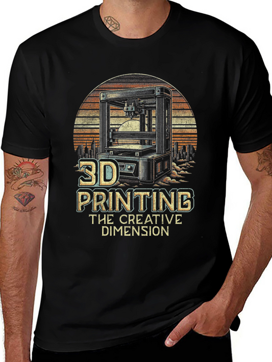 3D Printing The Creative Dimension Graphic Tee
