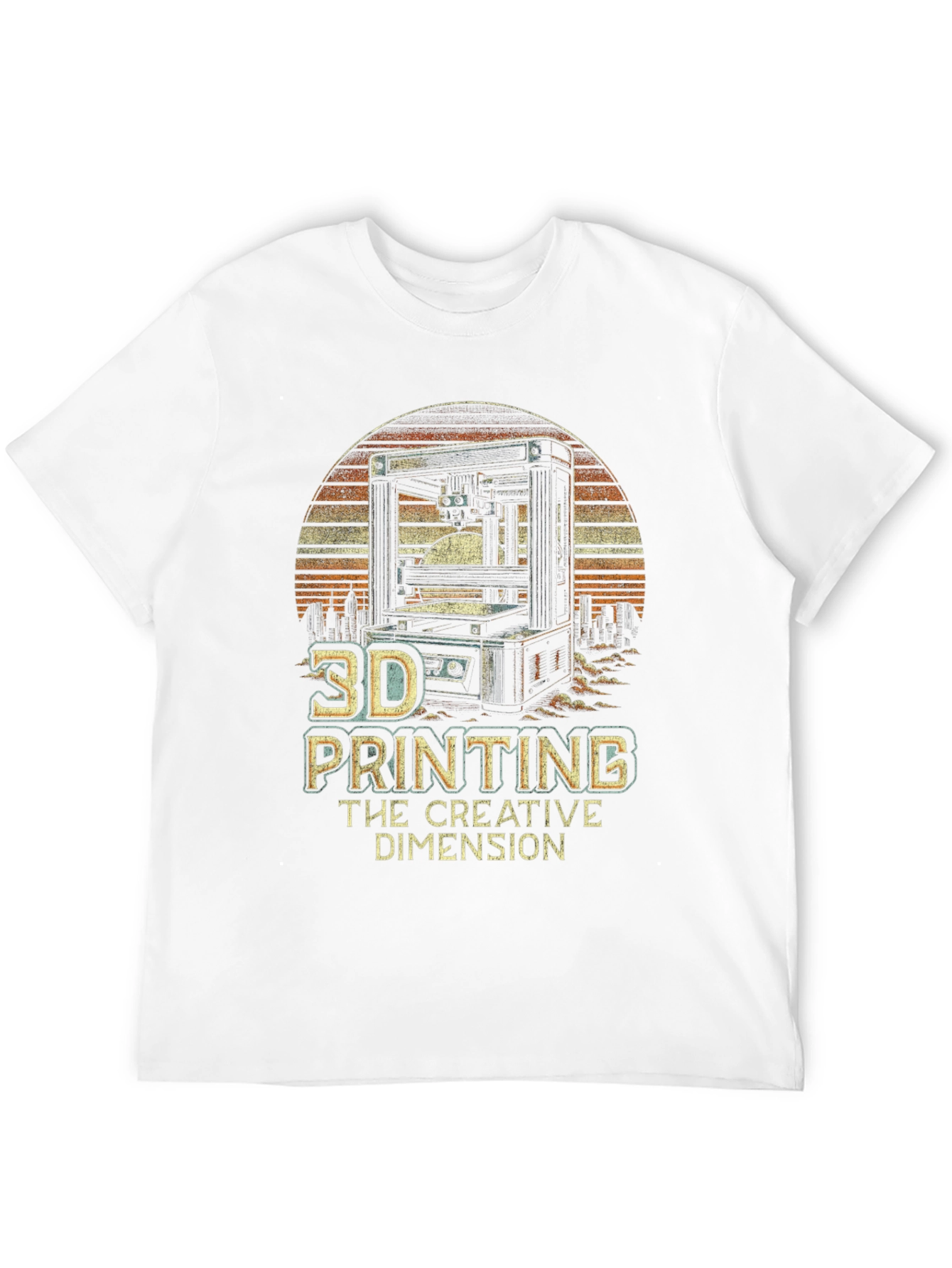 3D Printing The Creative Dimension Graphic Tee