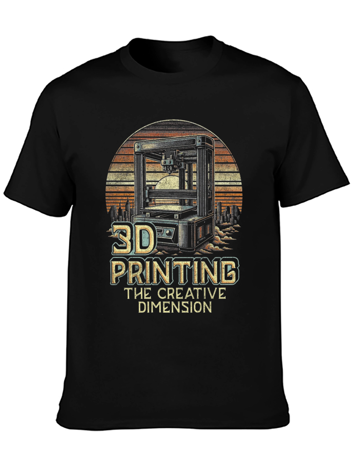 3D Printing The Creative Dimension Graphic Tee