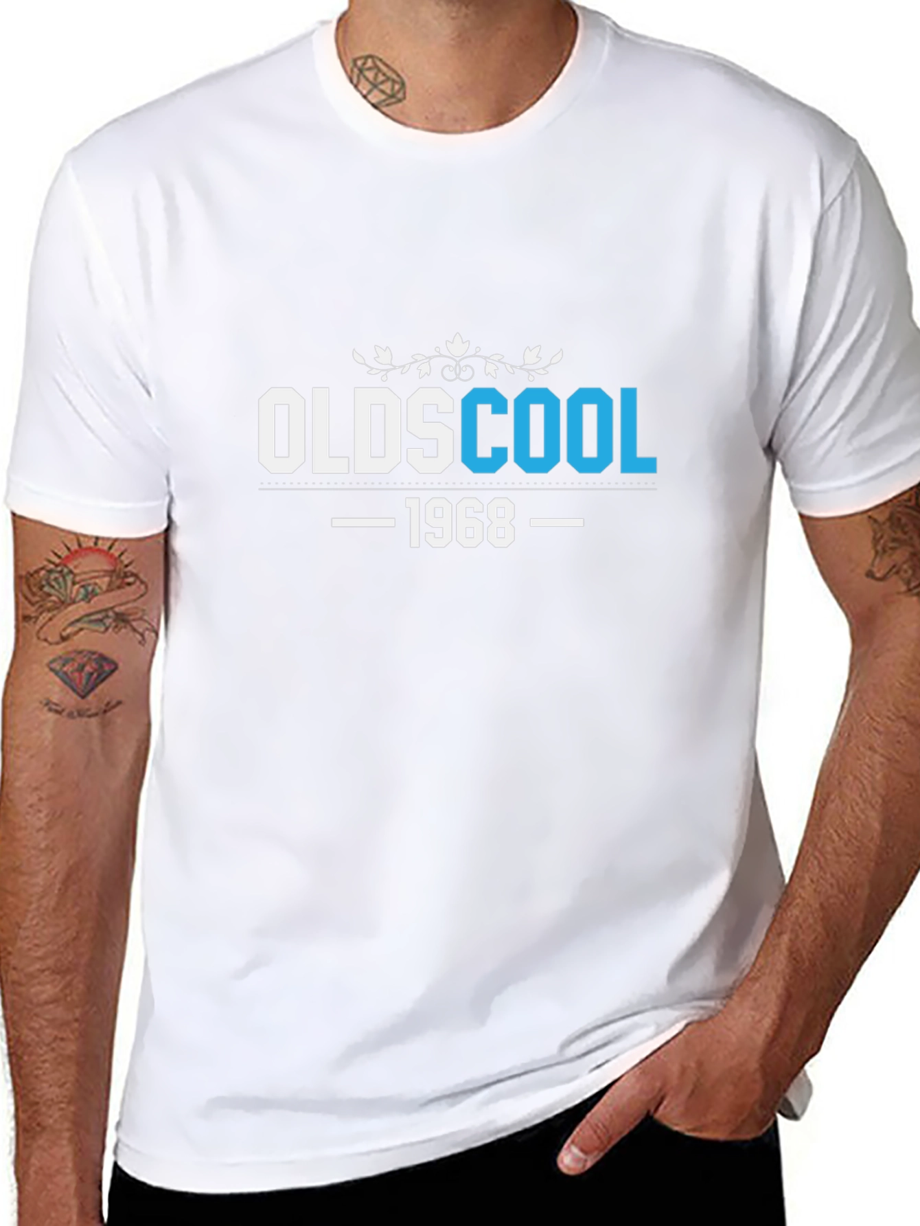 Old School 1968 Black T-Shirt