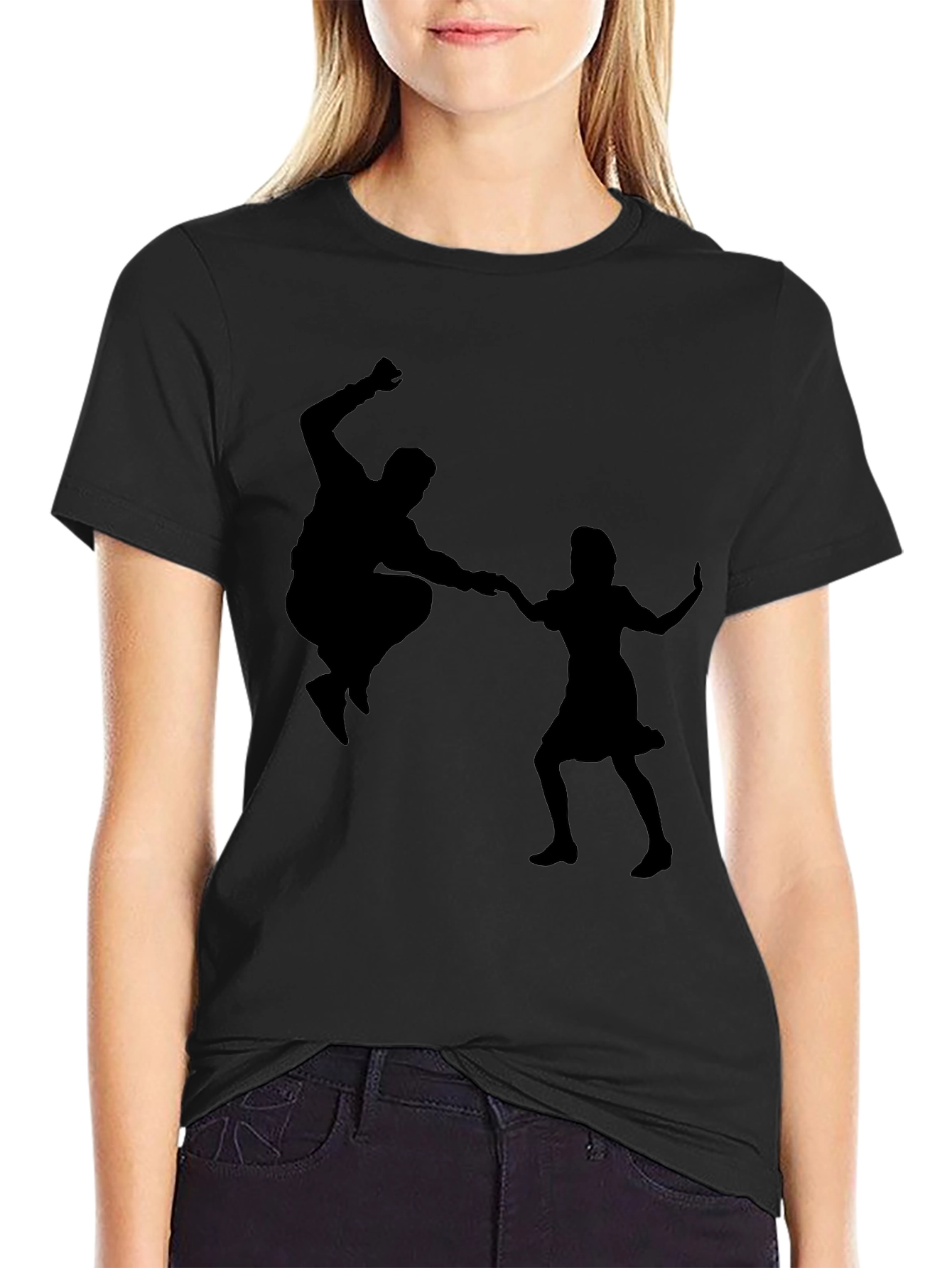 Swing Dance Graphic T-Shirt - Retro Style Tee