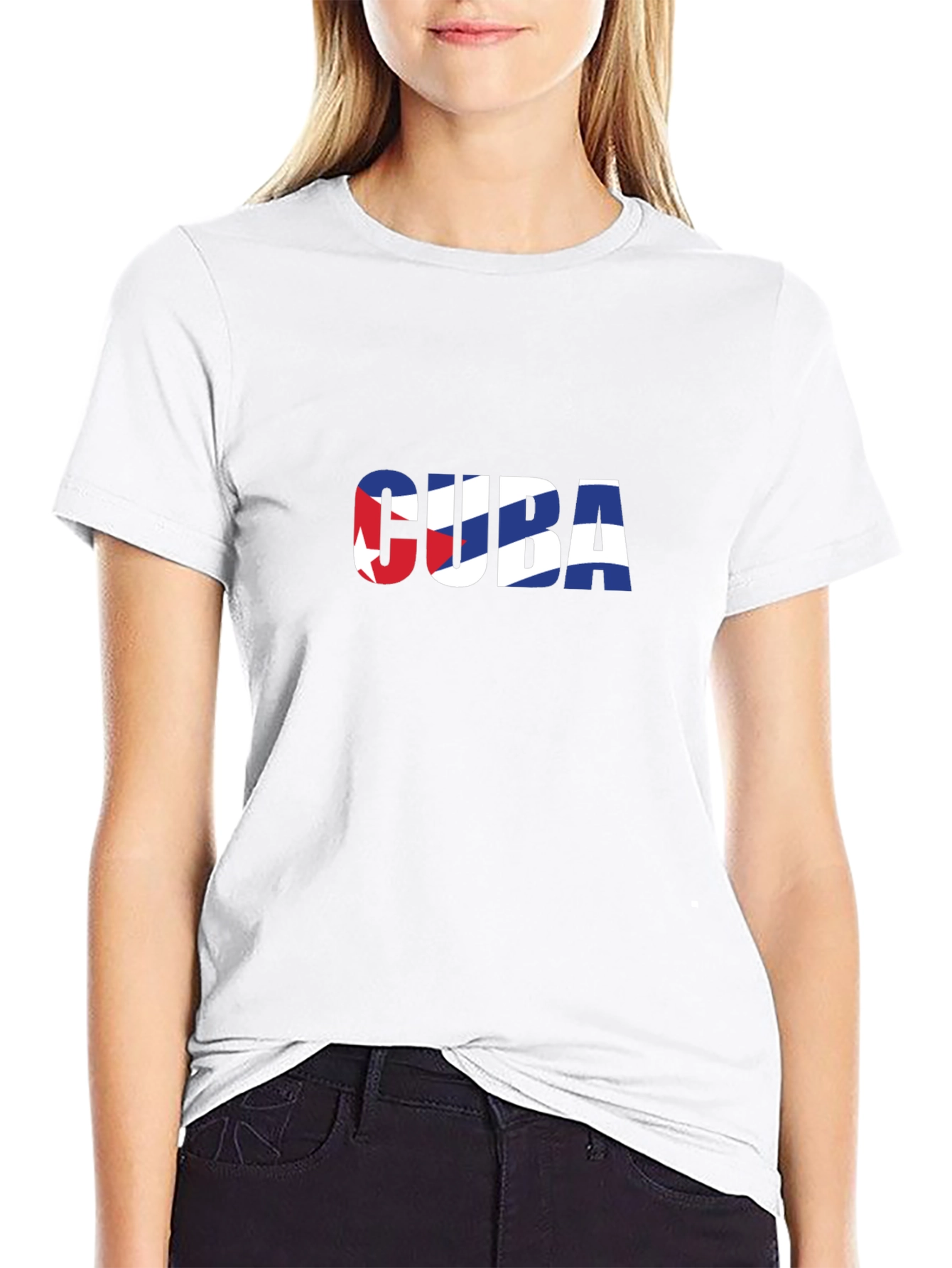 Cuba Flag Graphic T-Shirt - Short Sleeve