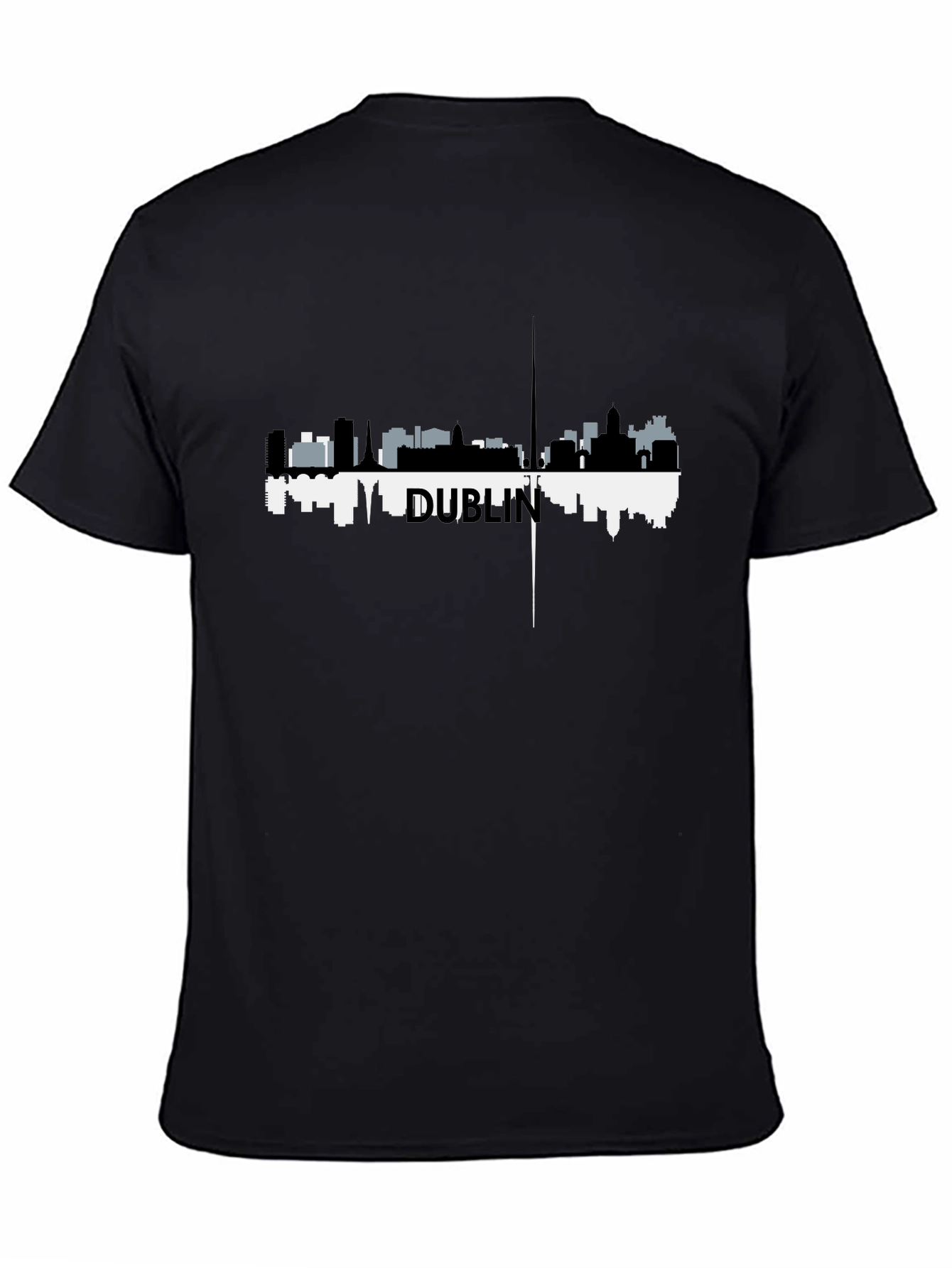 Dublin Skyline T-Shirt - Cityscape Graphic Tee