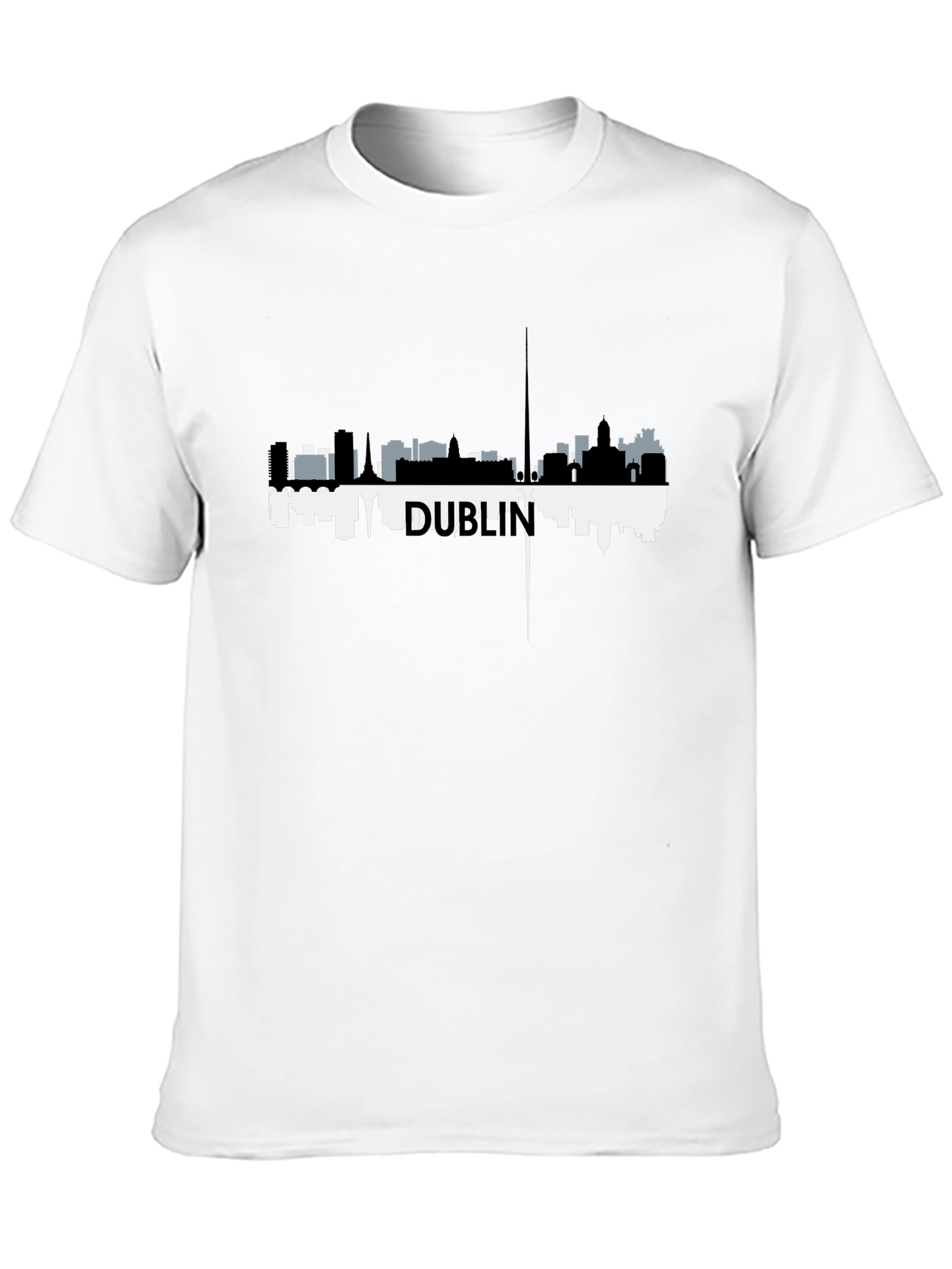 Dublin Skyline T-Shirt - Cityscape Graphic Tee