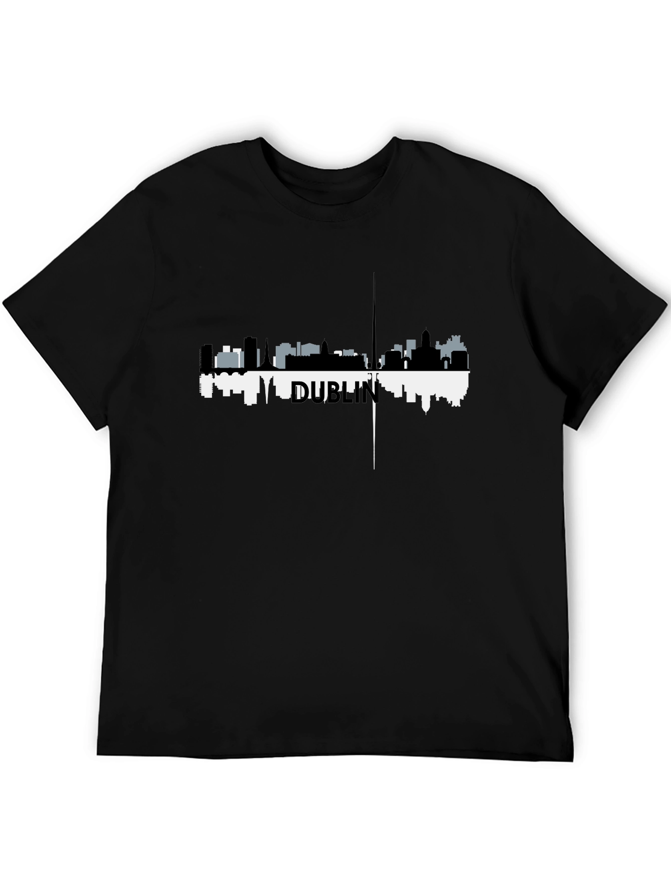 Dublin Skyline T-Shirt - Cityscape Graphic Tee
