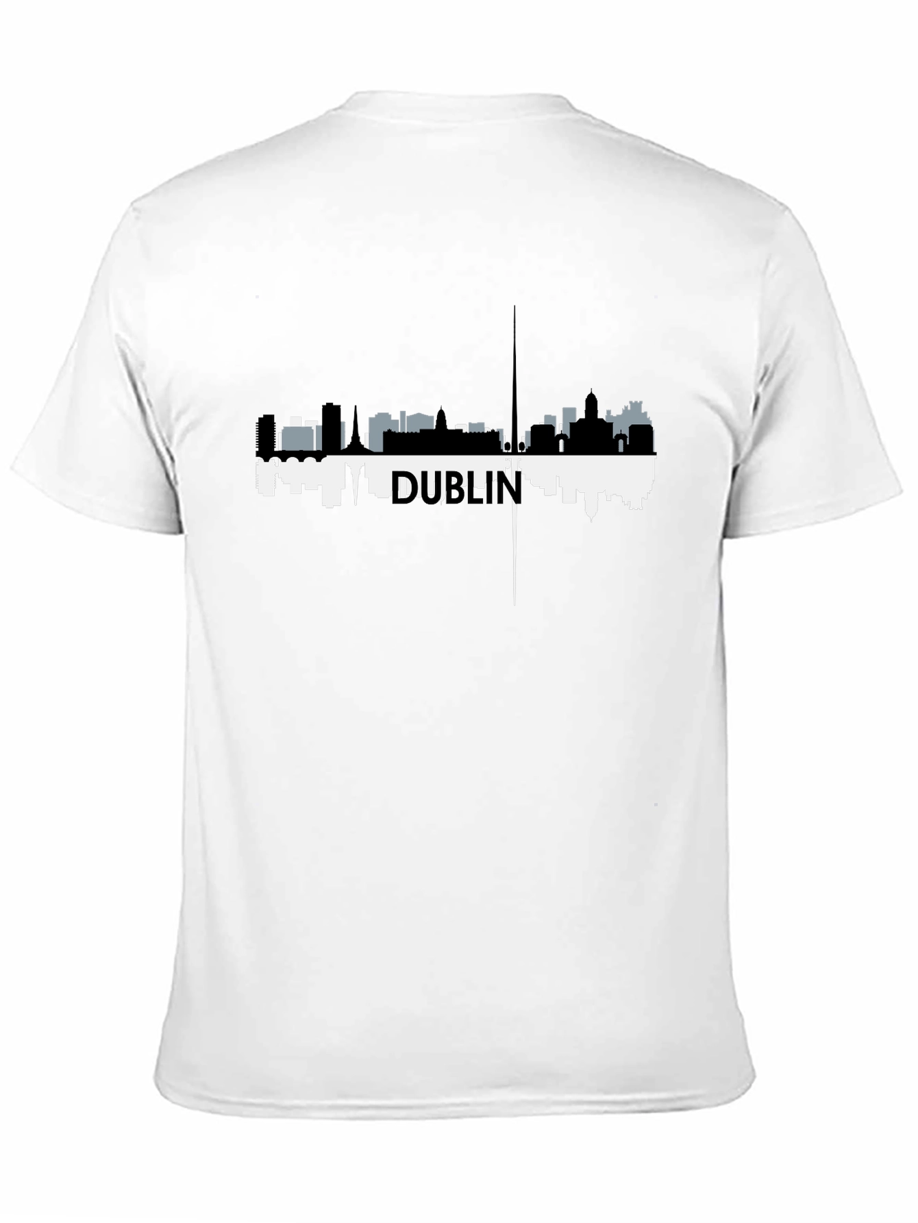 Dublin Skyline T-Shirt - Cityscape Graphic Tee
