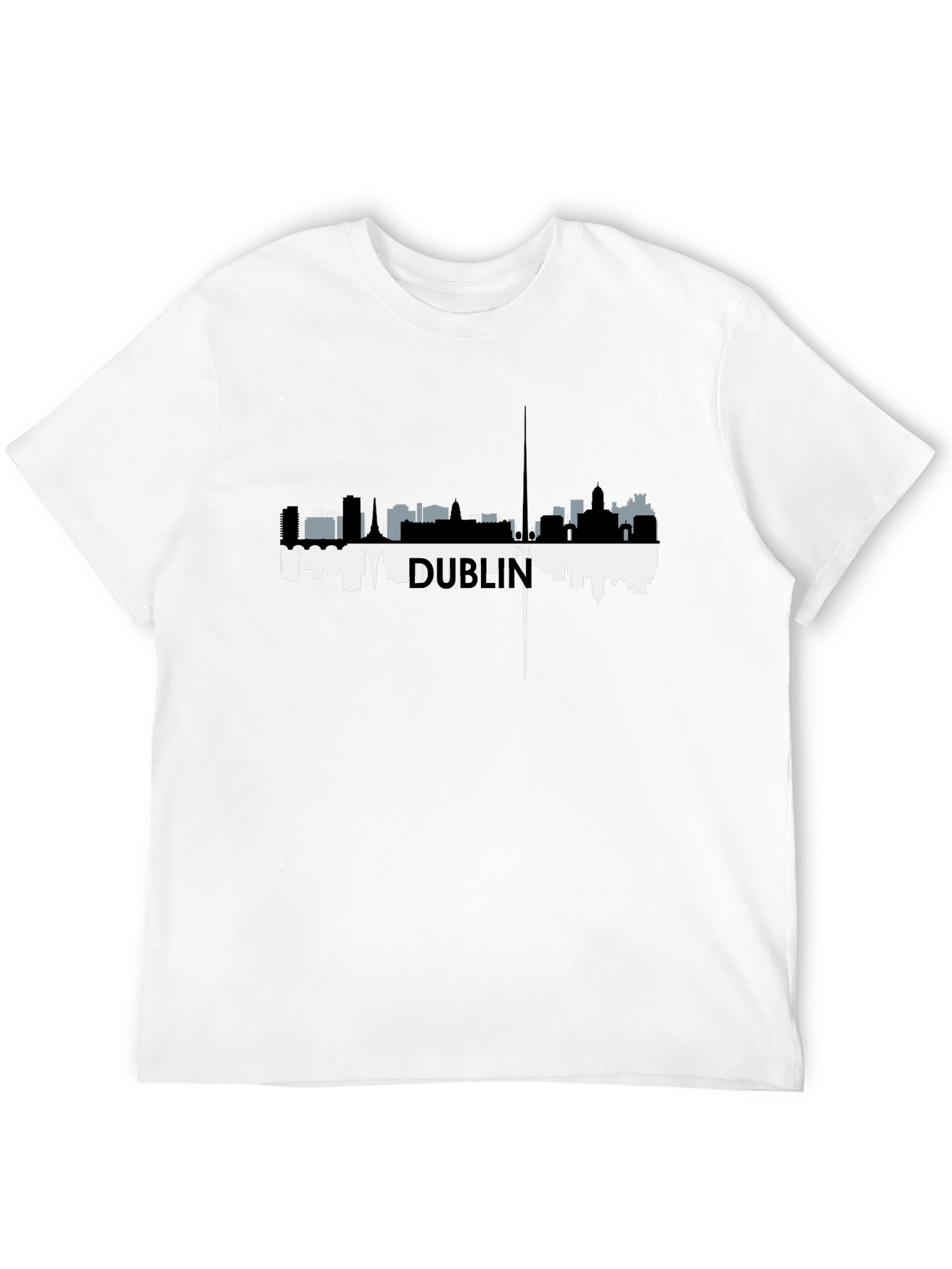 Dublin Skyline T-Shirt - Cityscape Graphic Tee