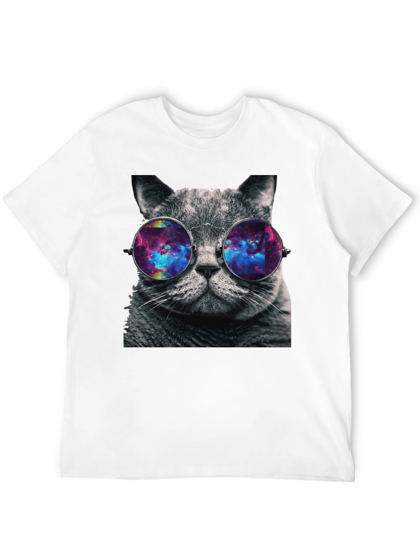 Cosmic Cat T-Shirt - Galaxy Eyewear