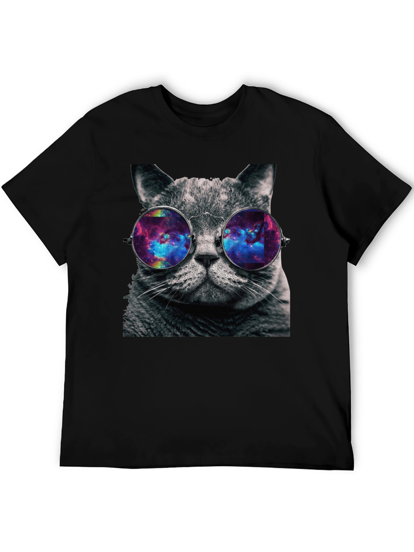 Cosmic Cat T-Shirt - Galaxy Eyewear