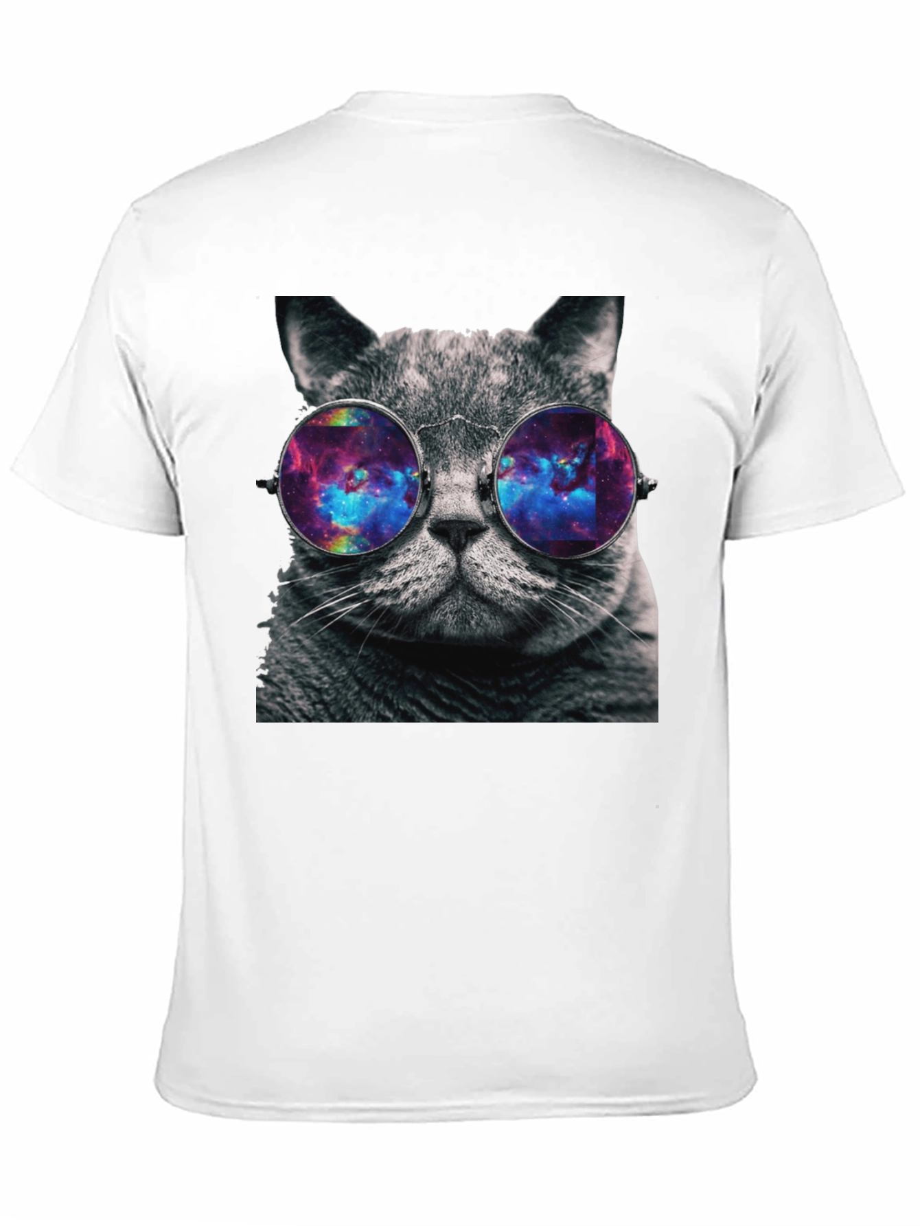 Cosmic Cat T-Shirt - Galaxy Eyewear