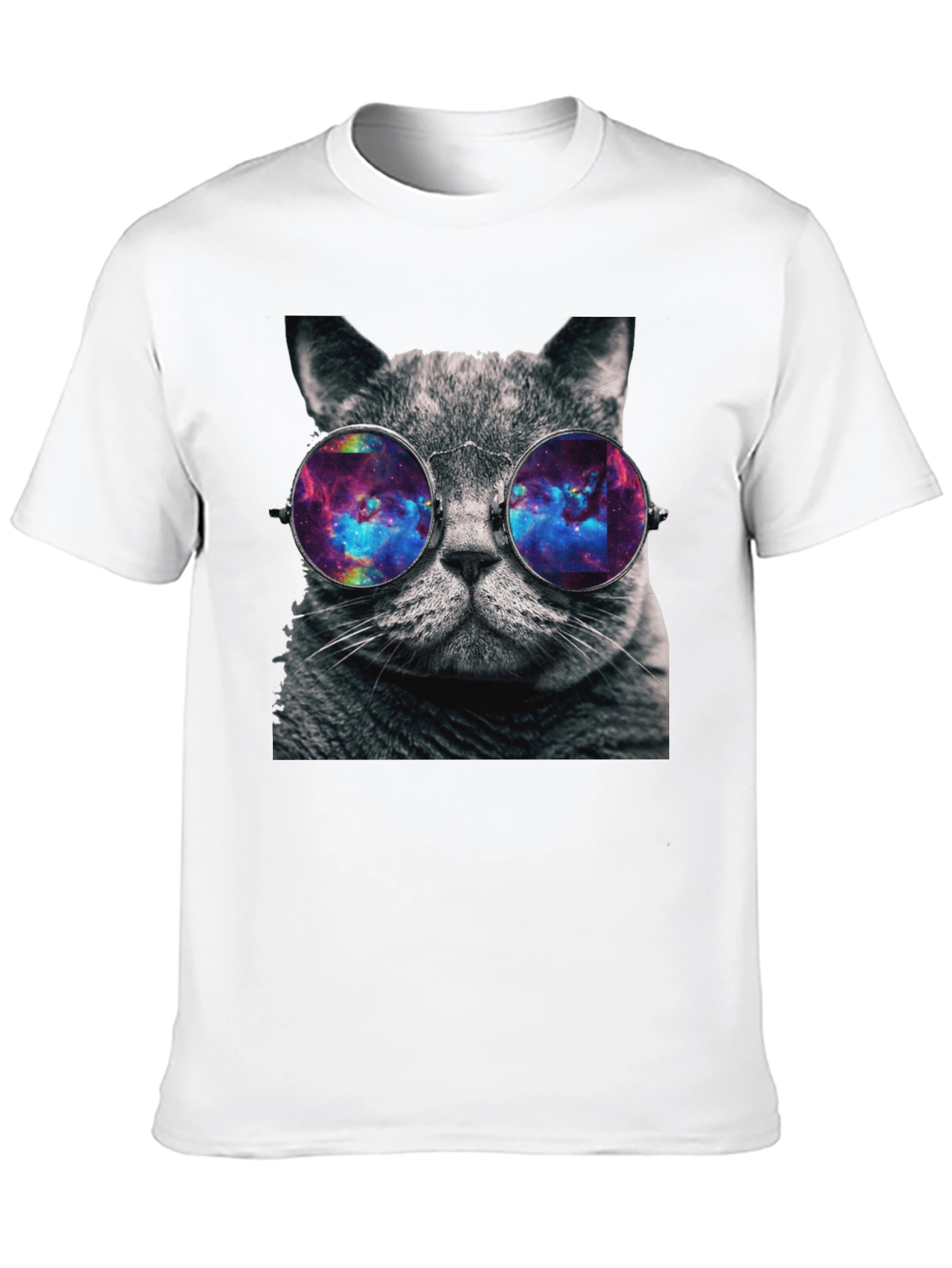 Cosmic Cat T-Shirt - Galaxy Eyewear
