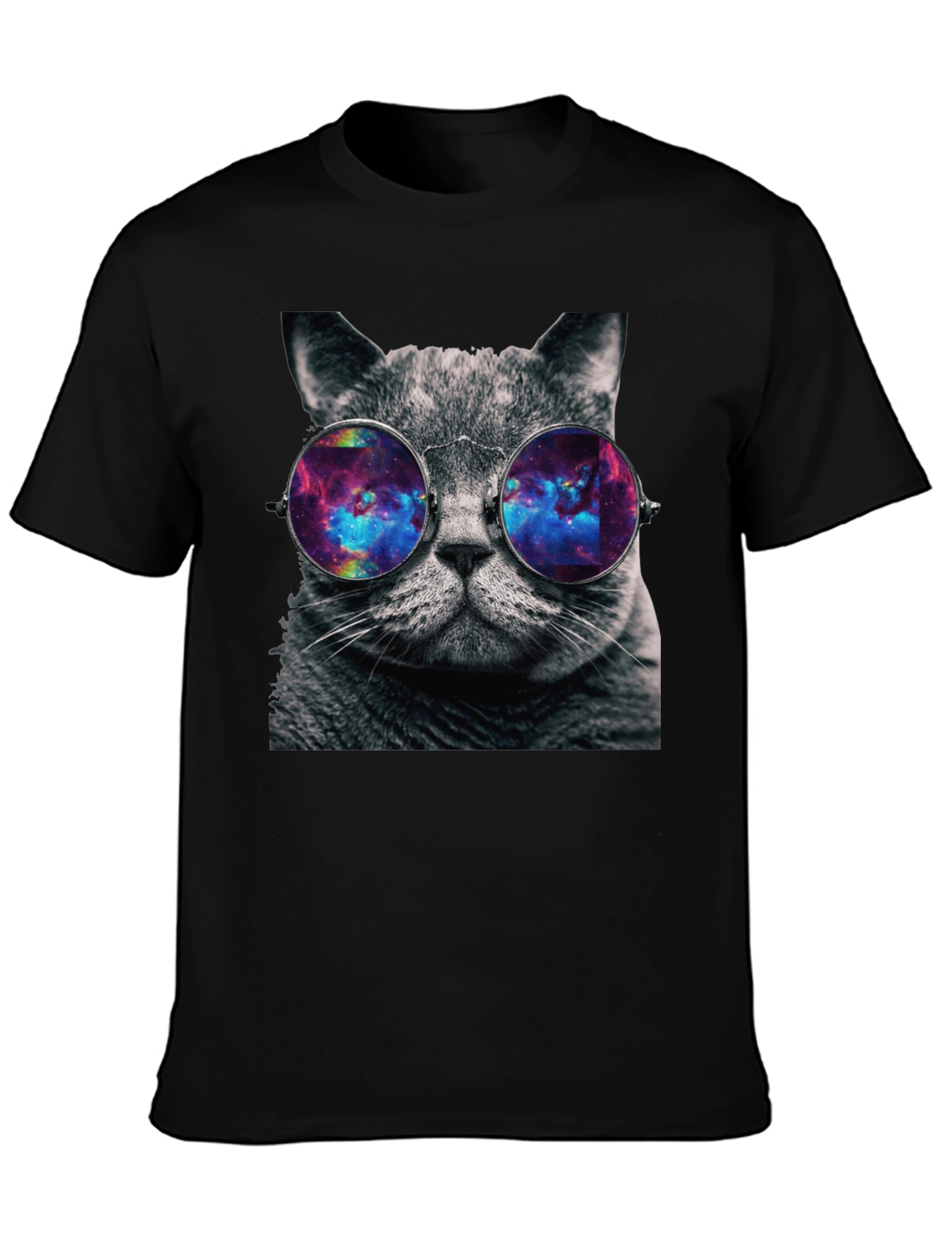 Cosmic Cat T-Shirt - Galaxy Eyewear