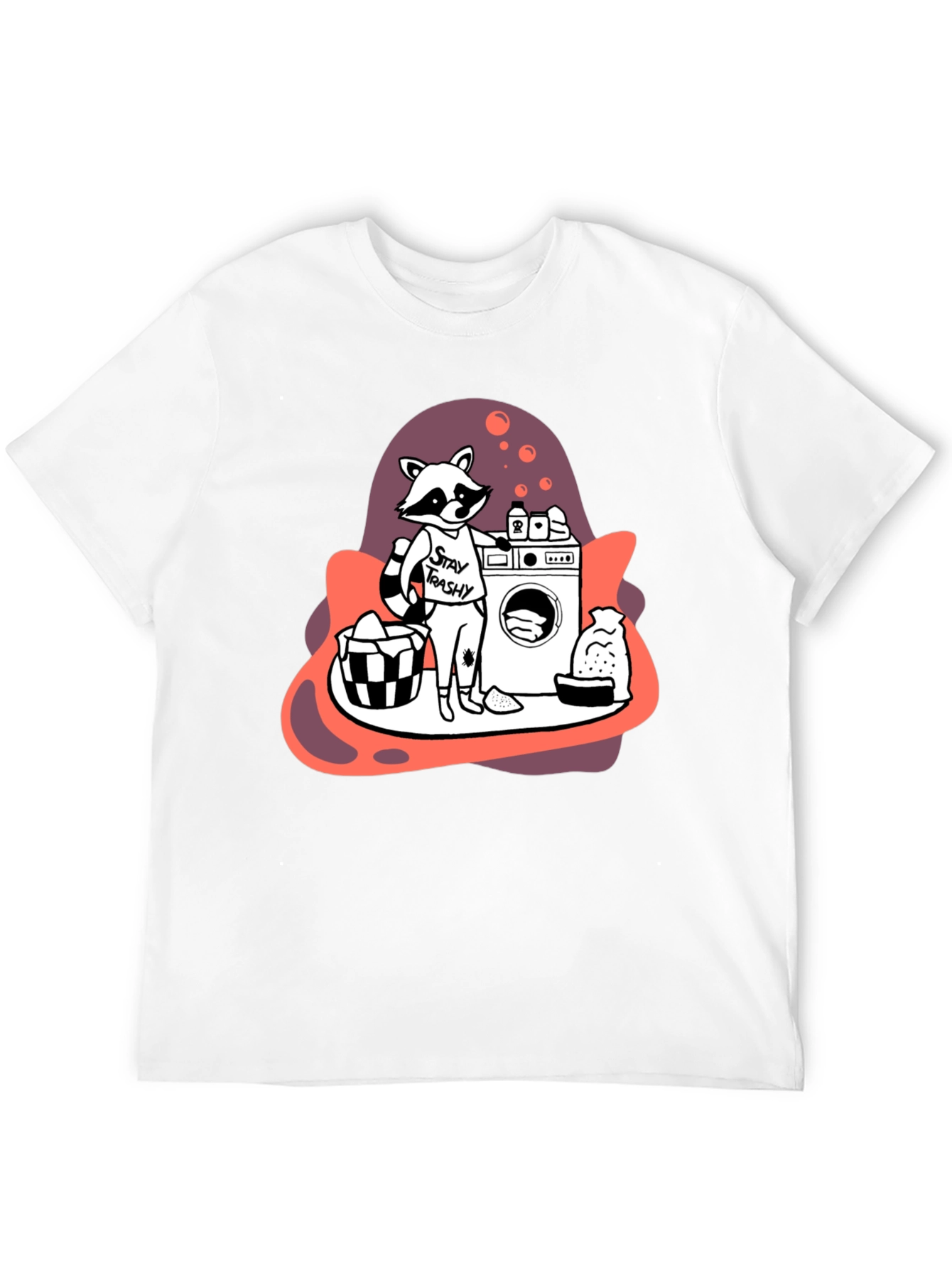 Stay Trashy Raccoon Laundry T-Shirt