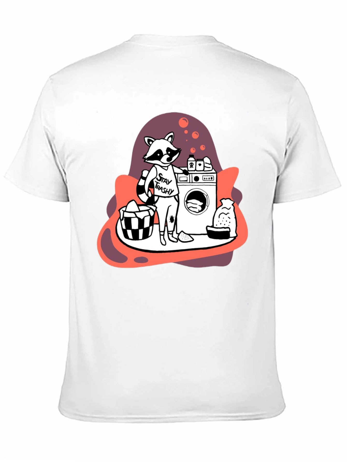 Stay Trashy Raccoon Laundry T-Shirt