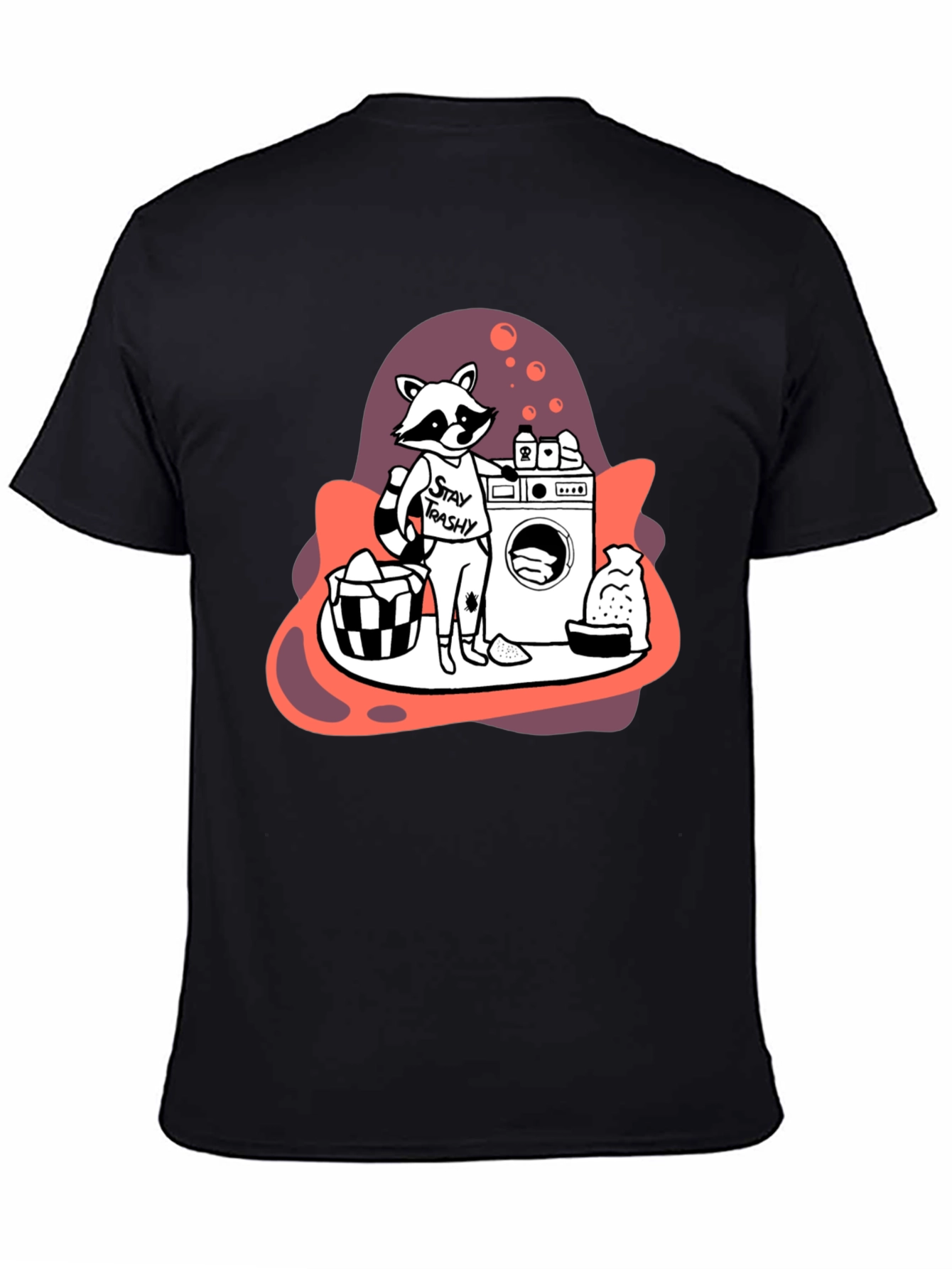 Stay Trashy Raccoon Laundry T-Shirt