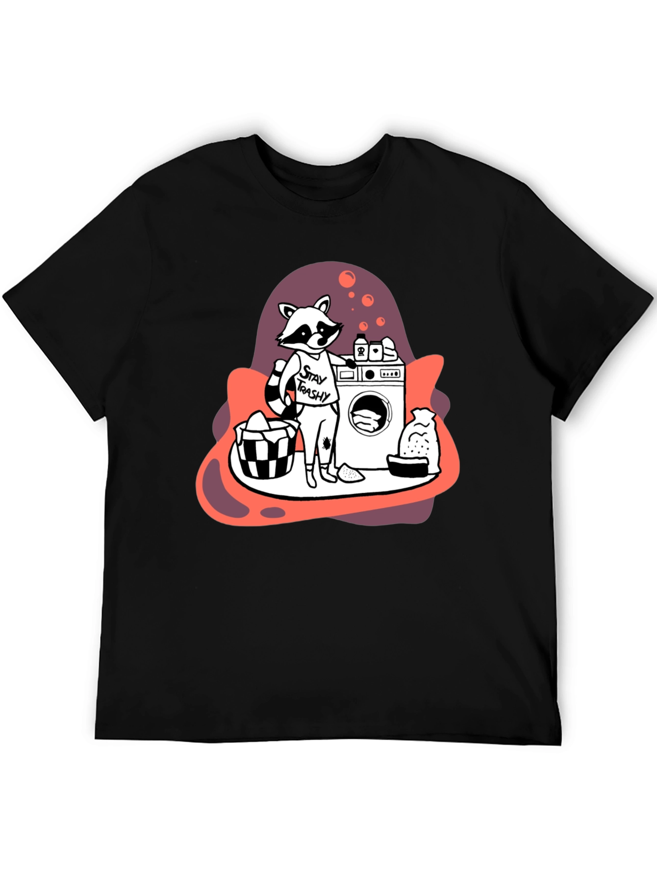 Stay Trashy Raccoon Laundry T-Shirt