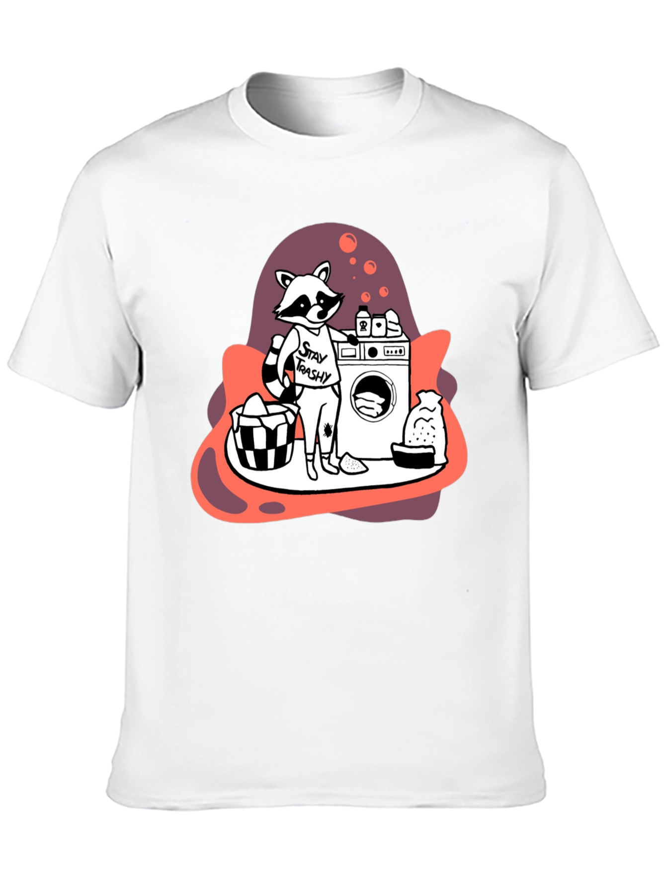 Stay Trashy Raccoon Laundry T-Shirt