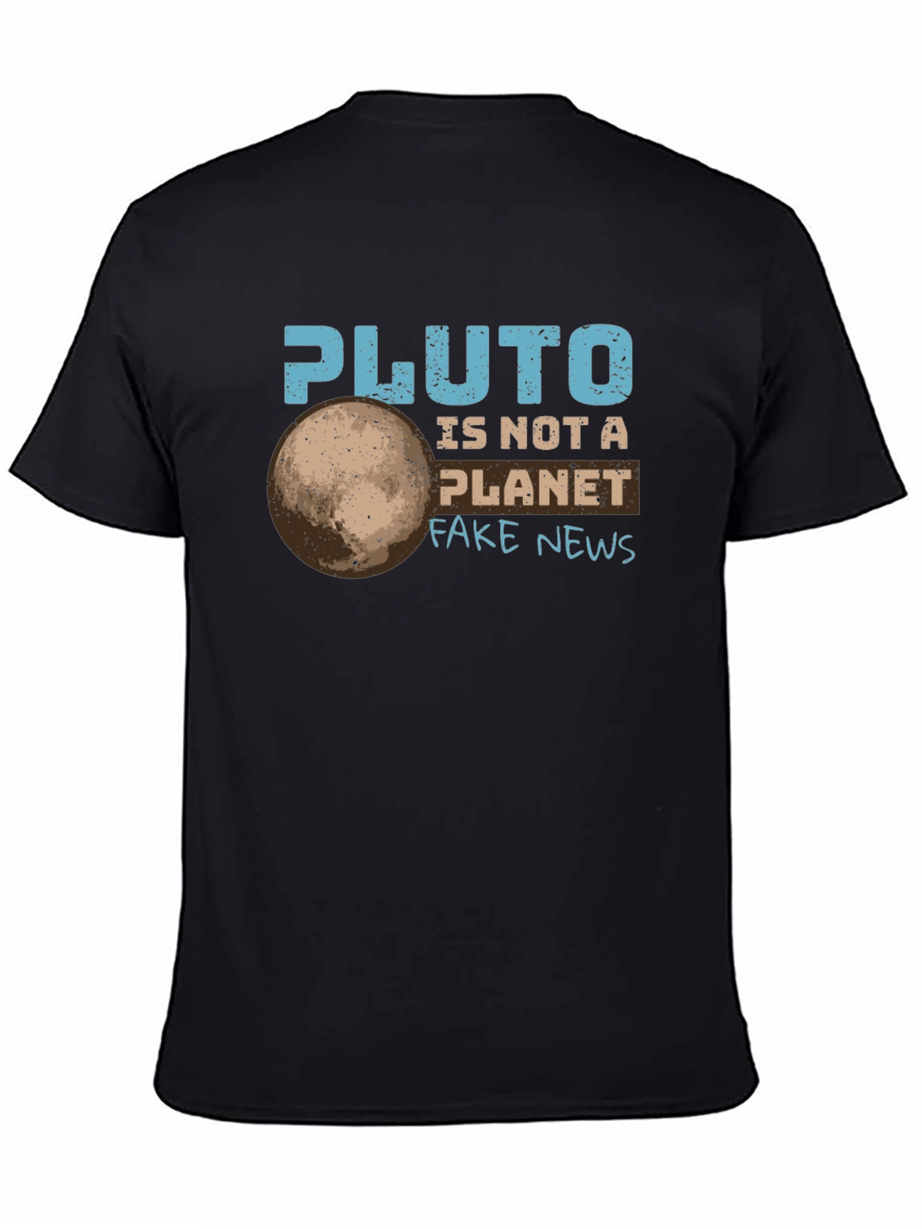 Pluto is Not a Planet T-Shirt Funny Space Tee