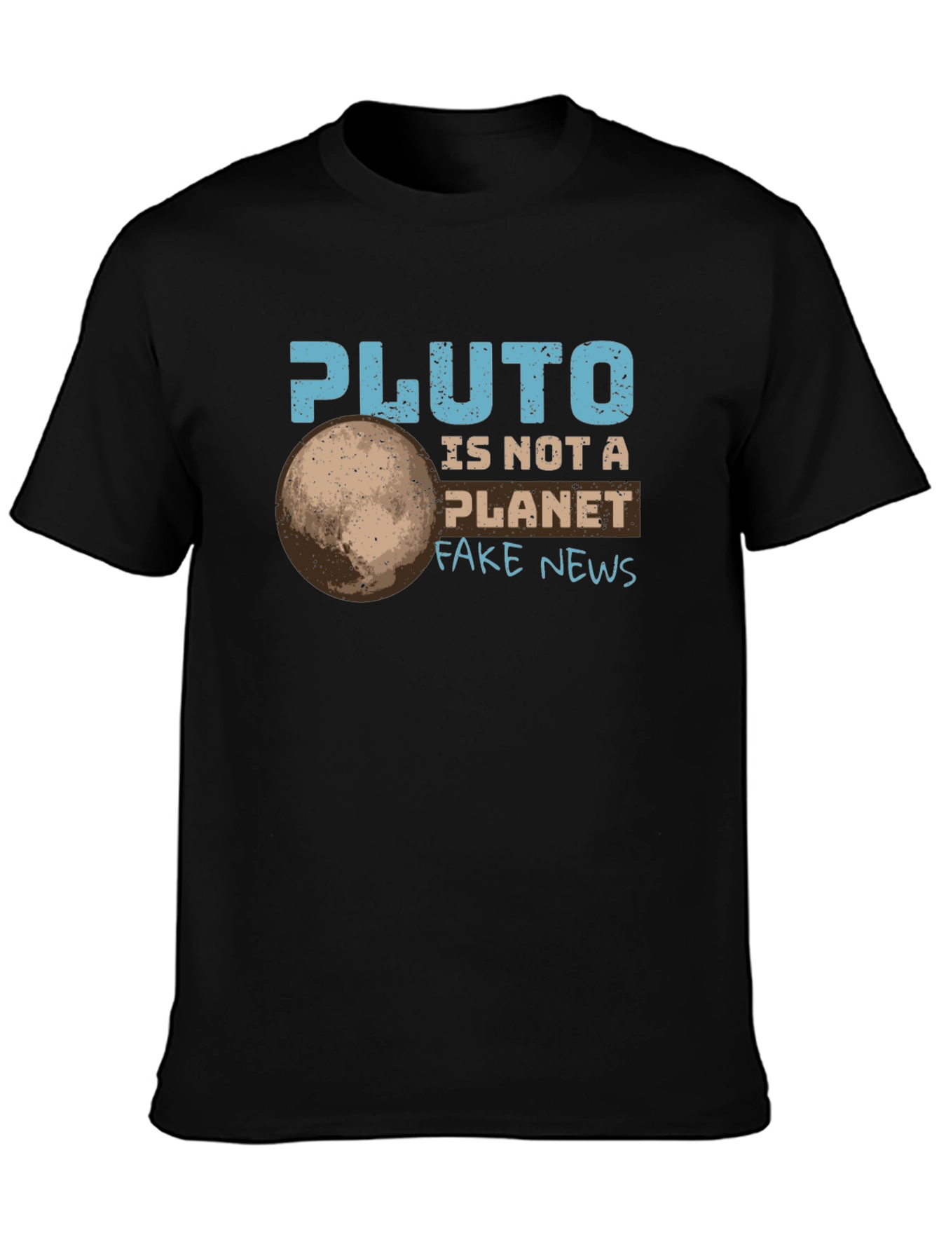 Pluto is Not a Planet T-Shirt Funny Space Tee