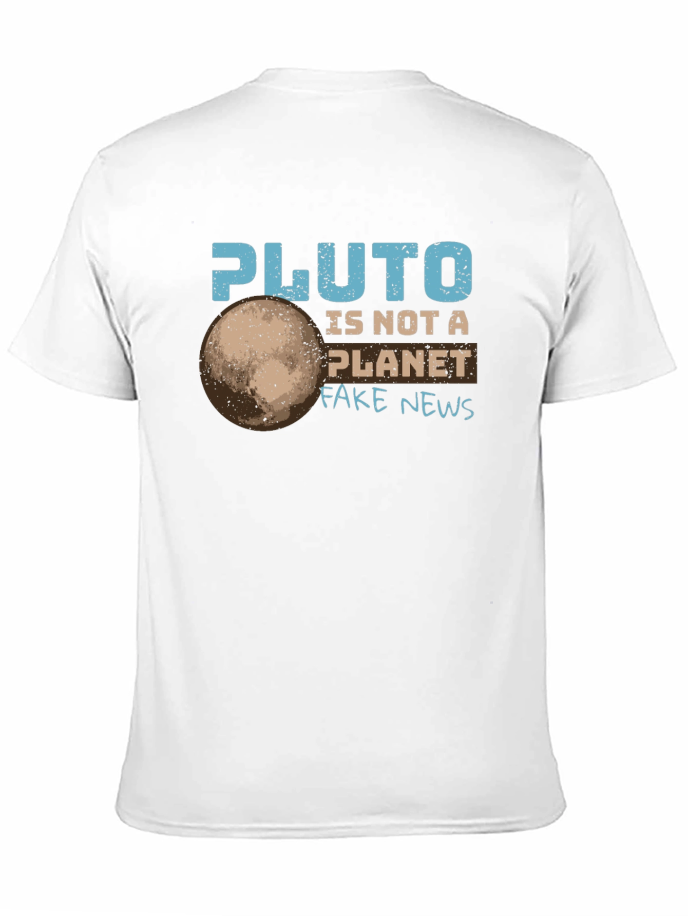 Pluto is Not a Planet T-Shirt Funny Space Tee
