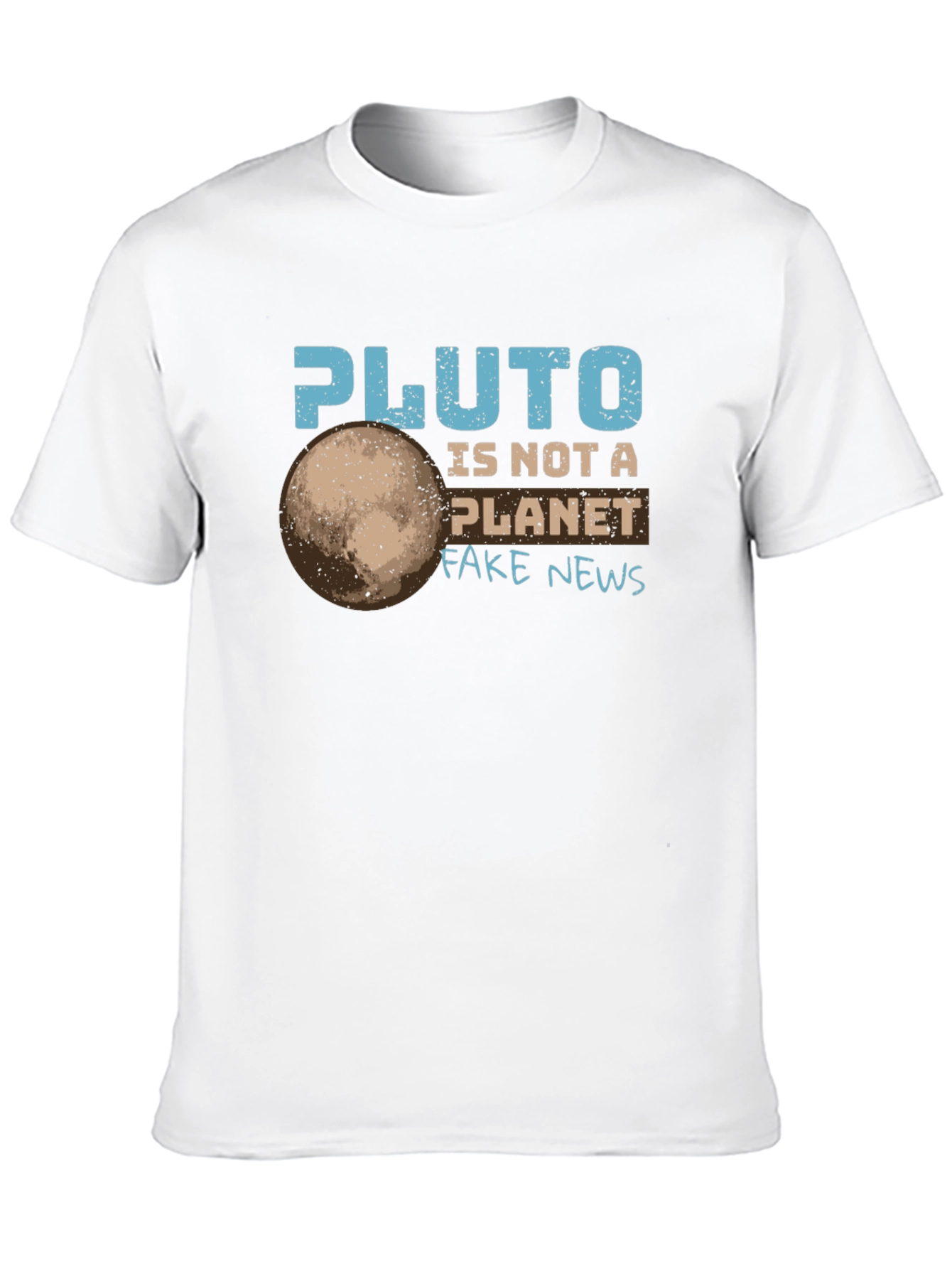Pluto is Not a Planet T-Shirt Funny Space Tee