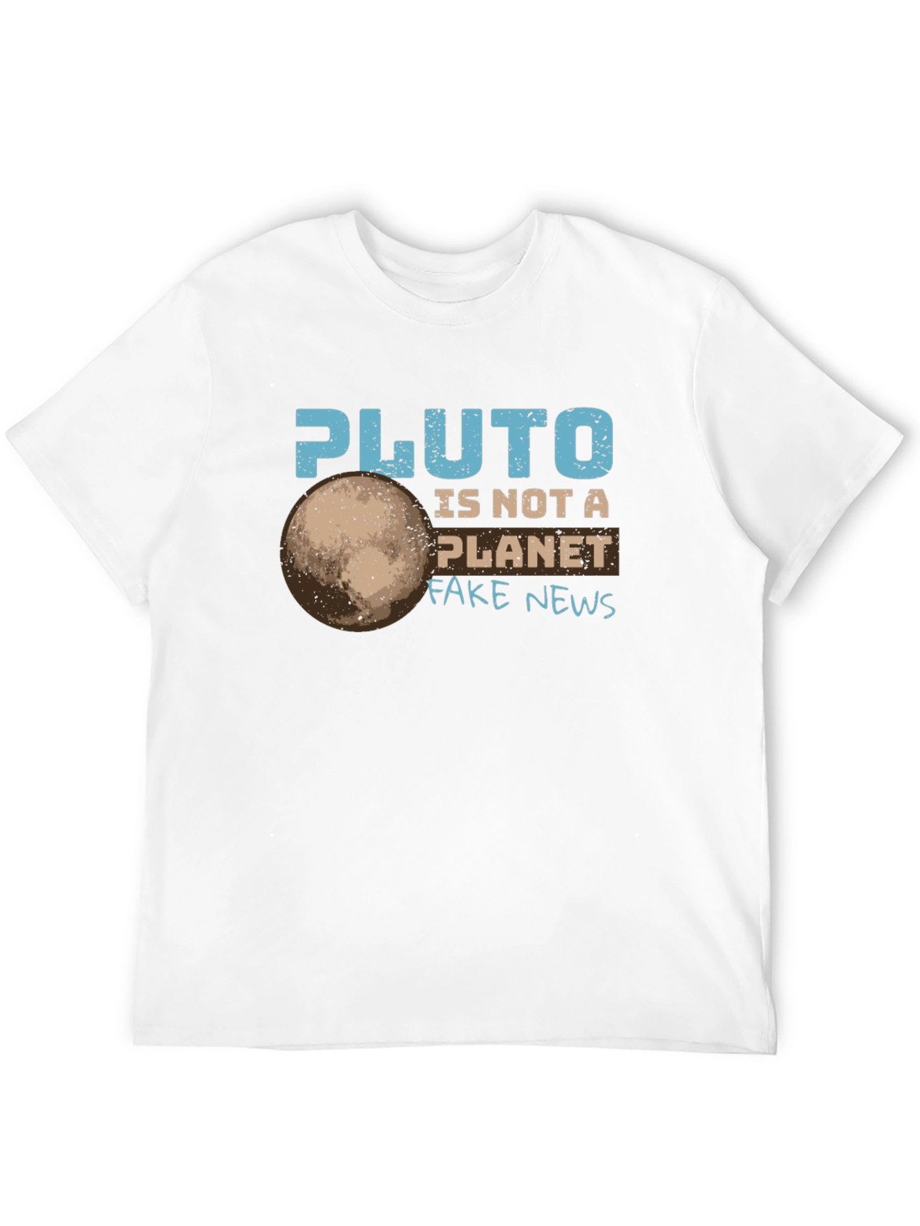 Pluto is Not a Planet T-Shirt Funny Space Tee