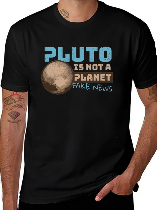 Pluto is Not a Planet T-Shirt Funny Space Tee