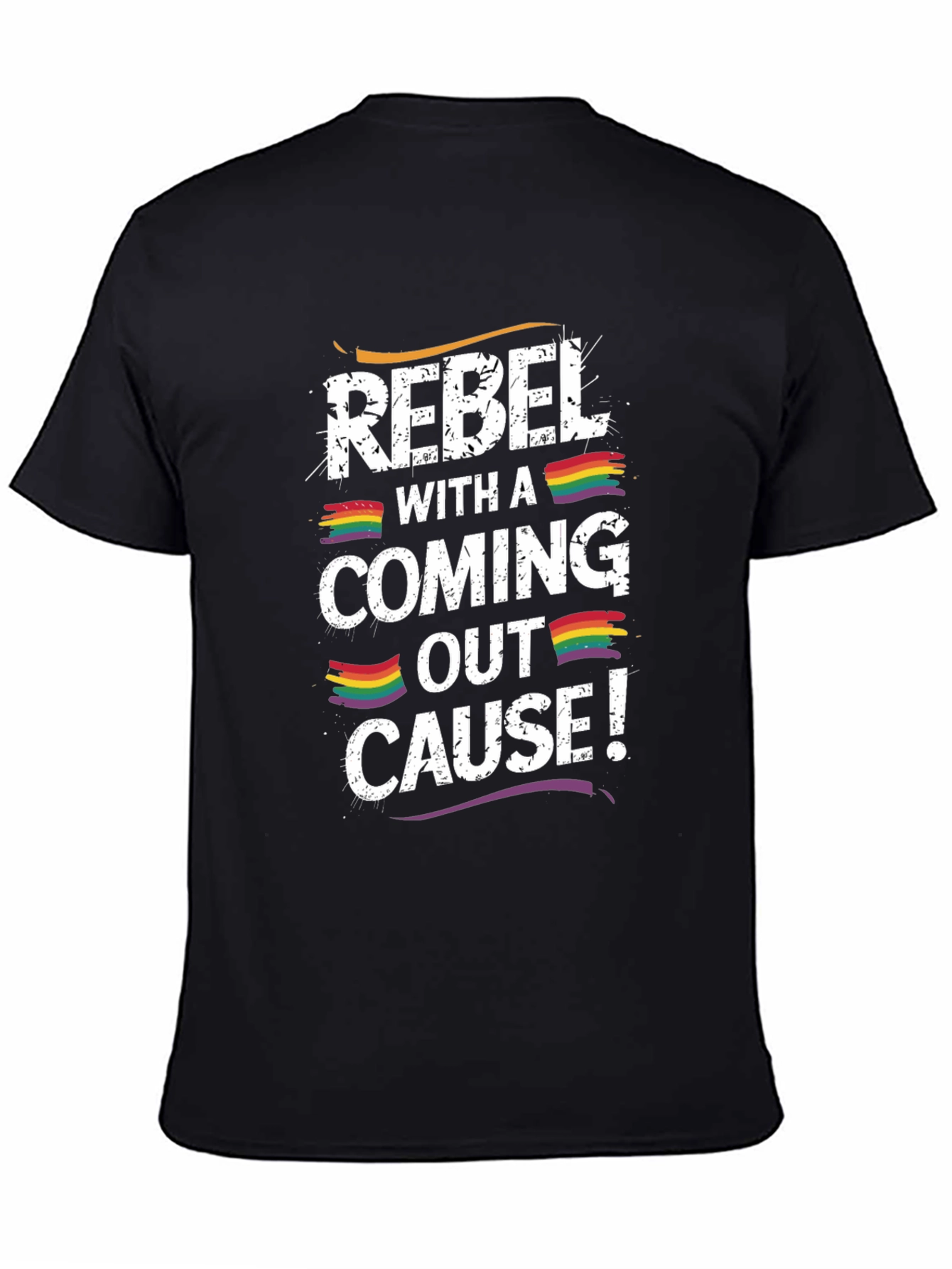 Rebel With A Coming Out Cause T-Shirt