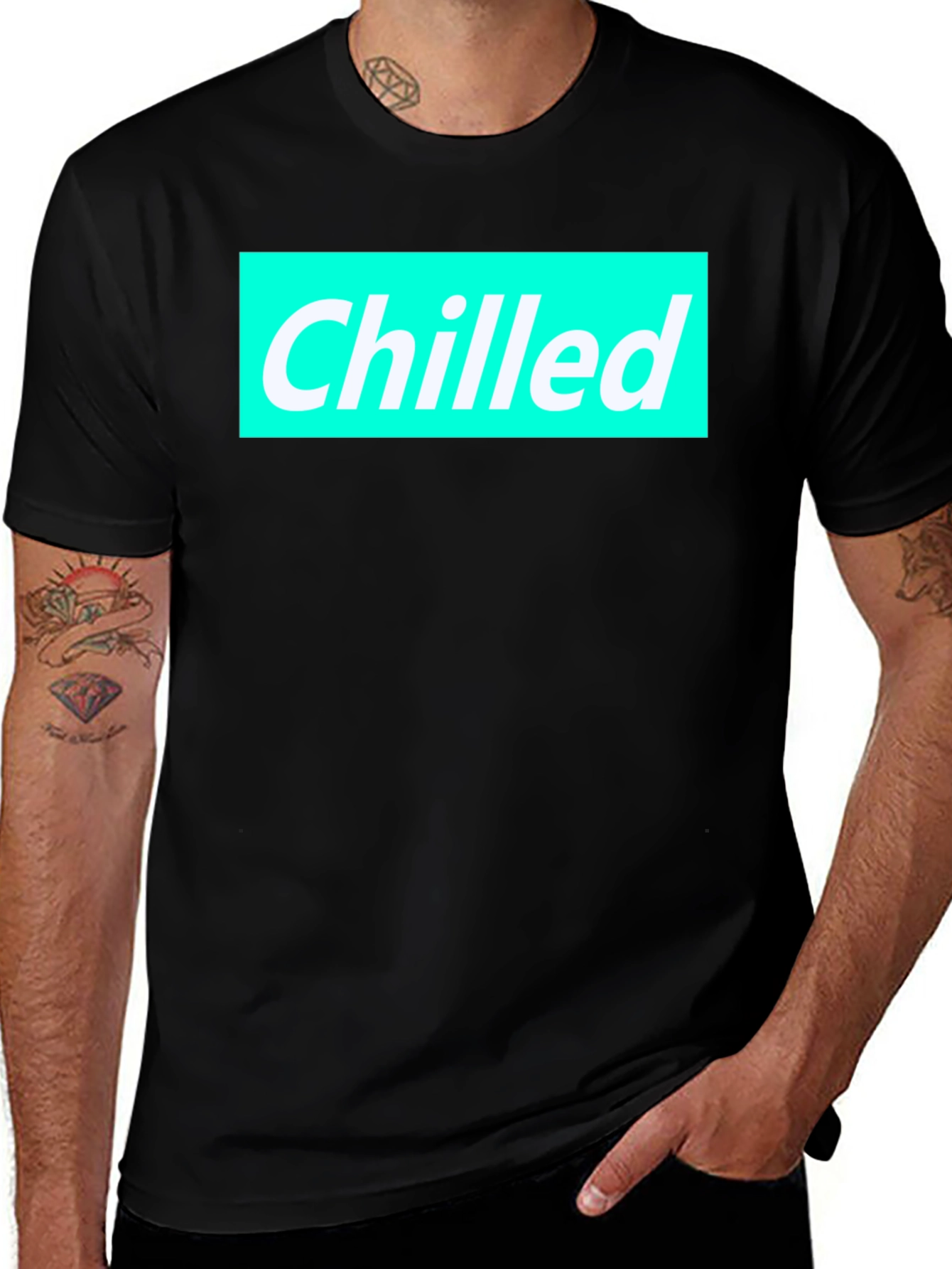 Chilled Graphic Tee - Cool & Casual T-Shirt