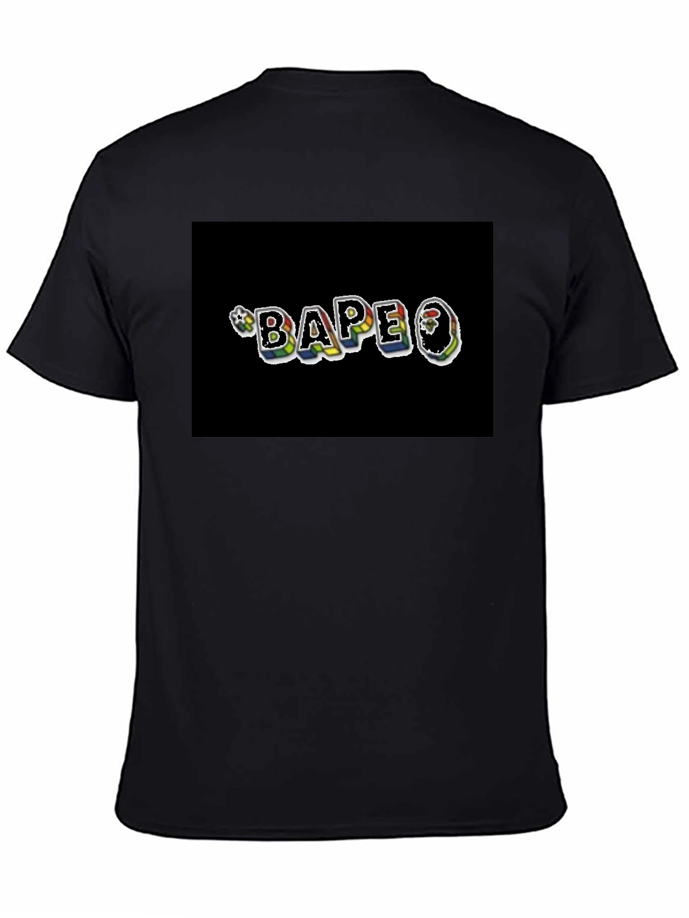 BAPE Logo Black Tee
