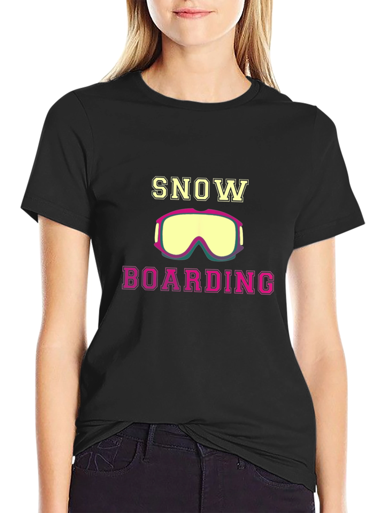 Snowboarding T-Shirt - Fun Winter Sports Graphic Tee