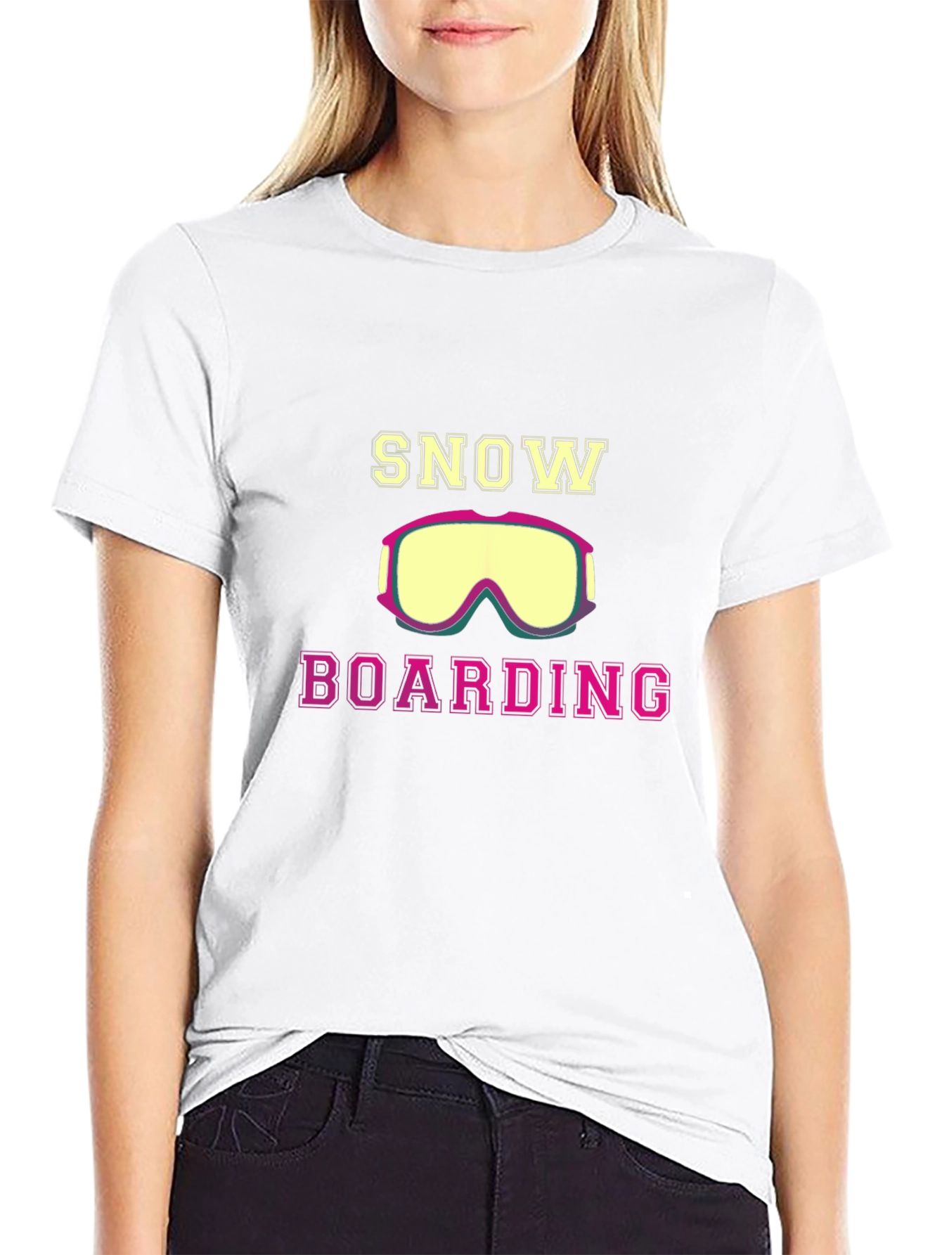Snowboarding T-Shirt - Fun Winter Sports Graphic Tee