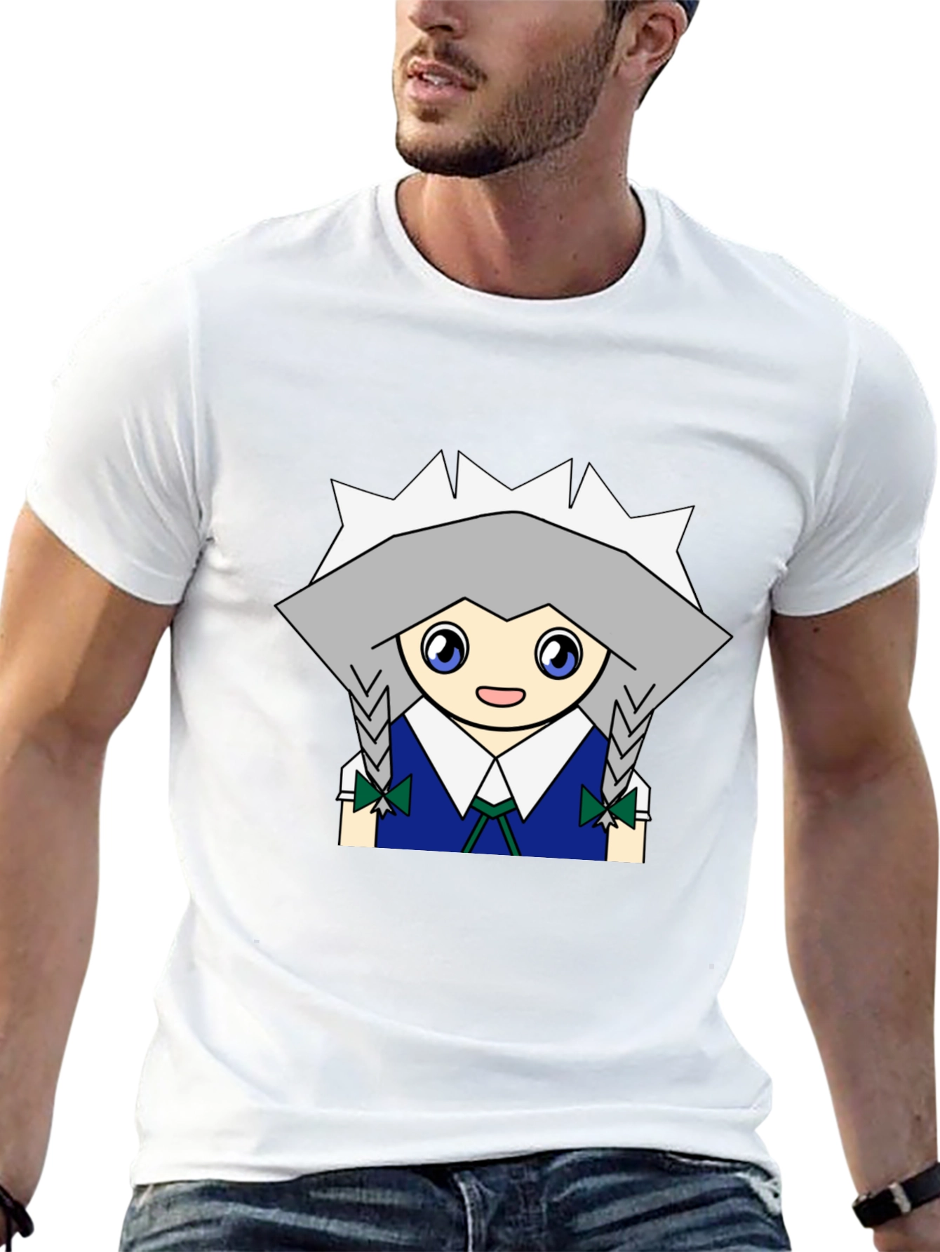 Touhou Project Sakuya Izayoi Anime T-Shirt