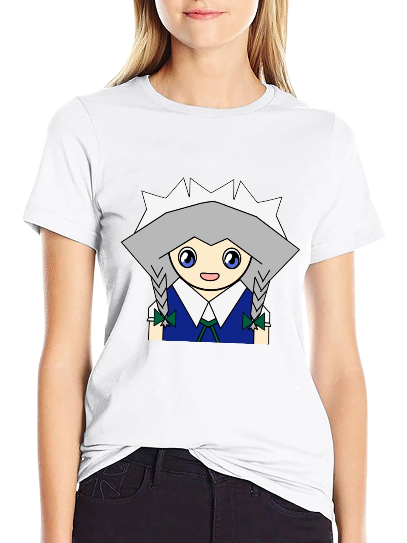 Touhou Project Sakuya Izayoi Anime T-Shirt
