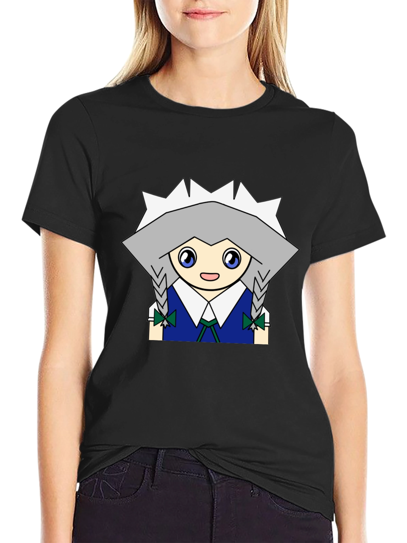 Touhou Project Sakuya Izayoi Anime T-Shirt