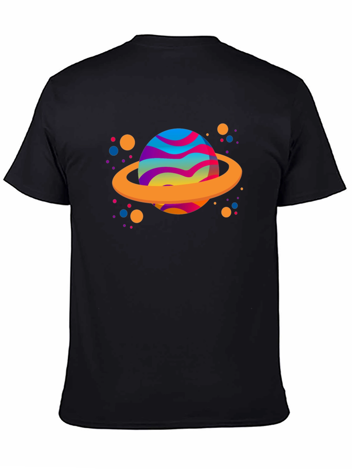 Vibrant Space T-Shirt - Planet Design