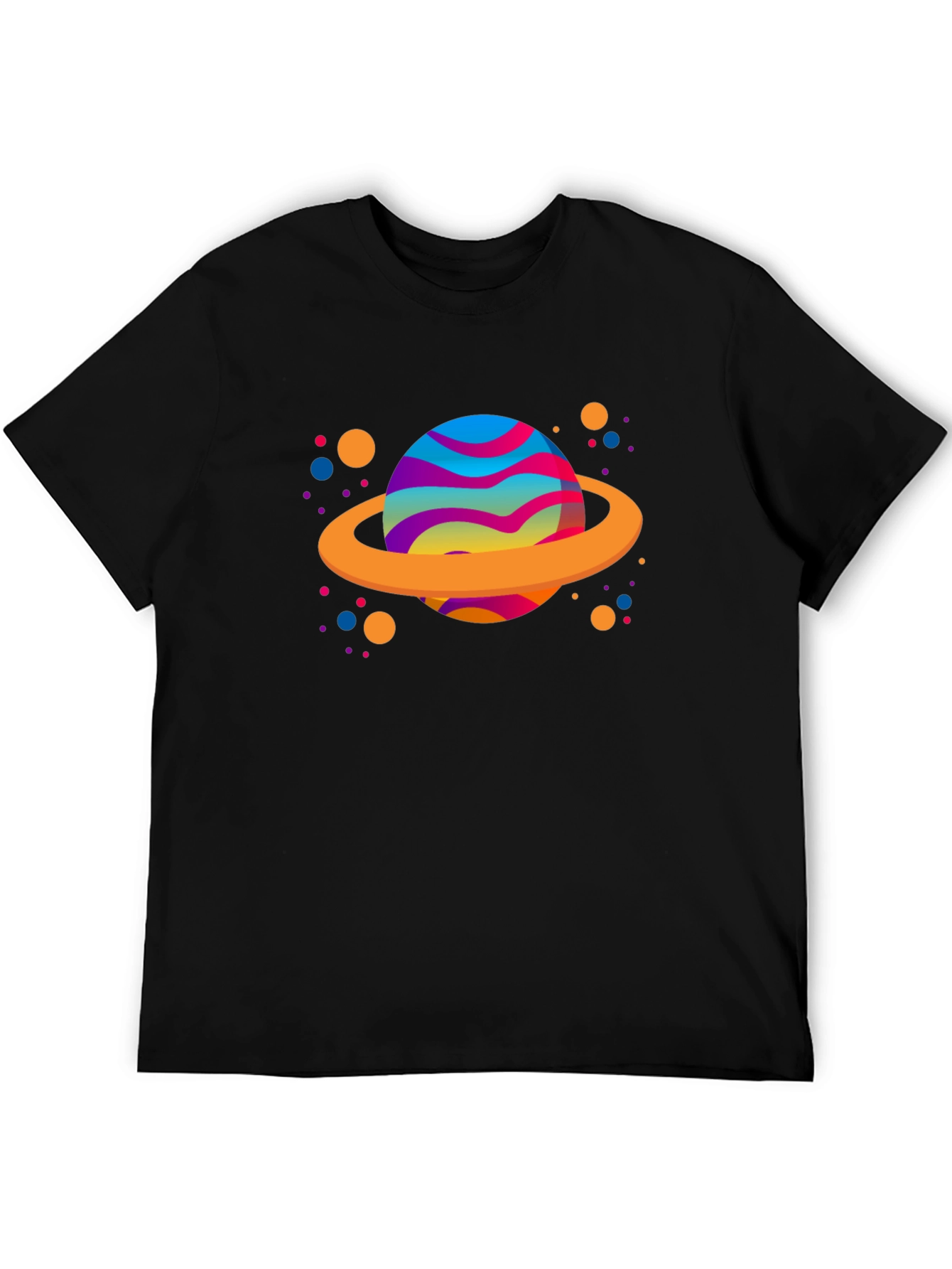 Vibrant Space T-Shirt - Planet Design