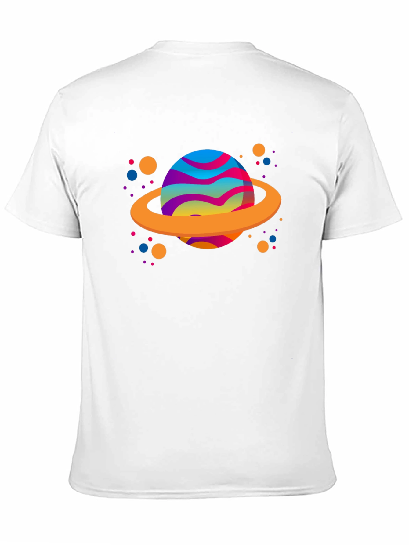 Vibrant Space T-Shirt - Planet Design