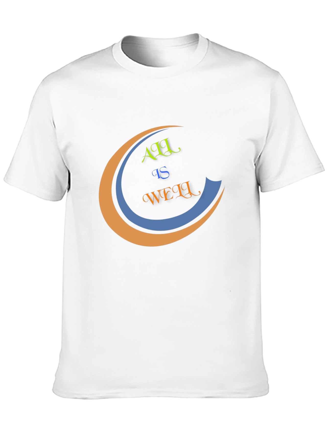 All is Well Graphic Tee - Mens Black T-Shirt