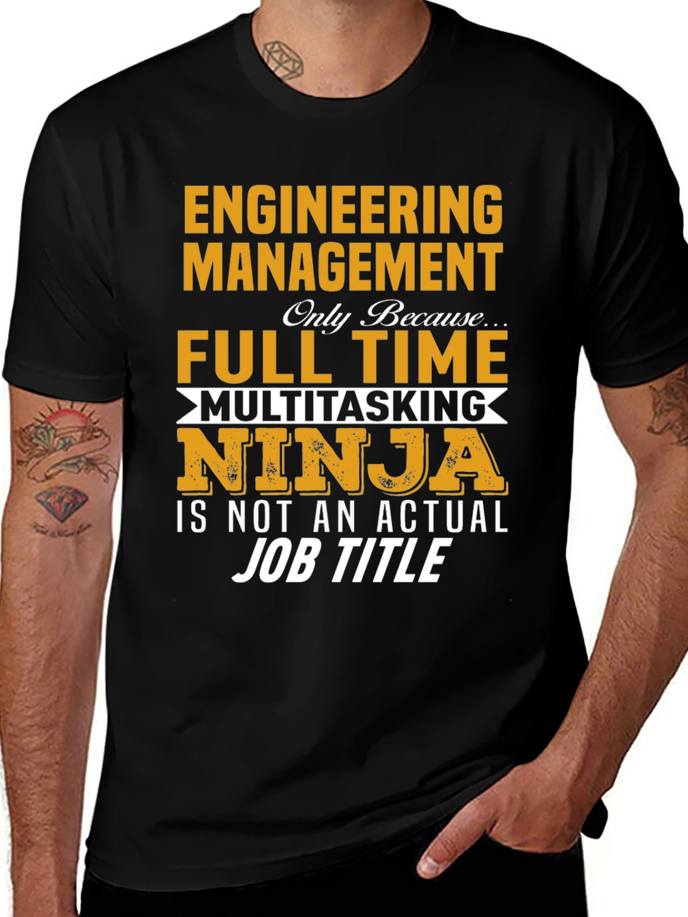 Engineering Management Ninja T-Shirt