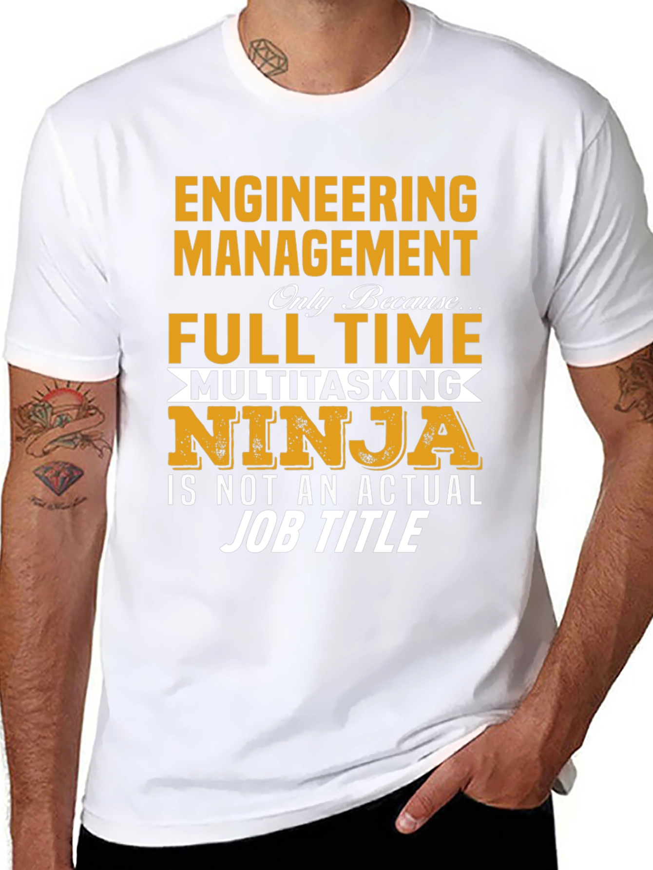 Engineering Management Ninja T-Shirt
