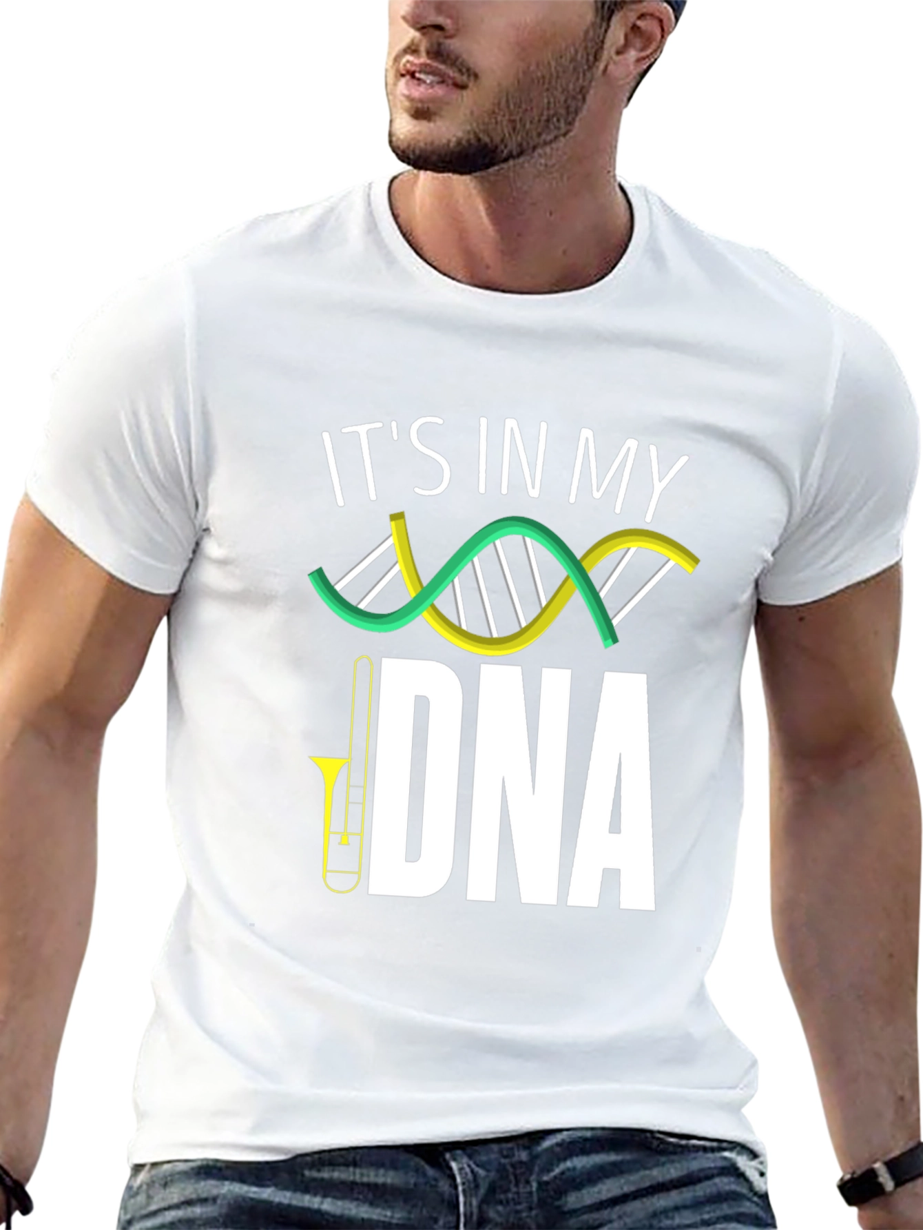 Its in My DNA Trombone Player T-Shirt