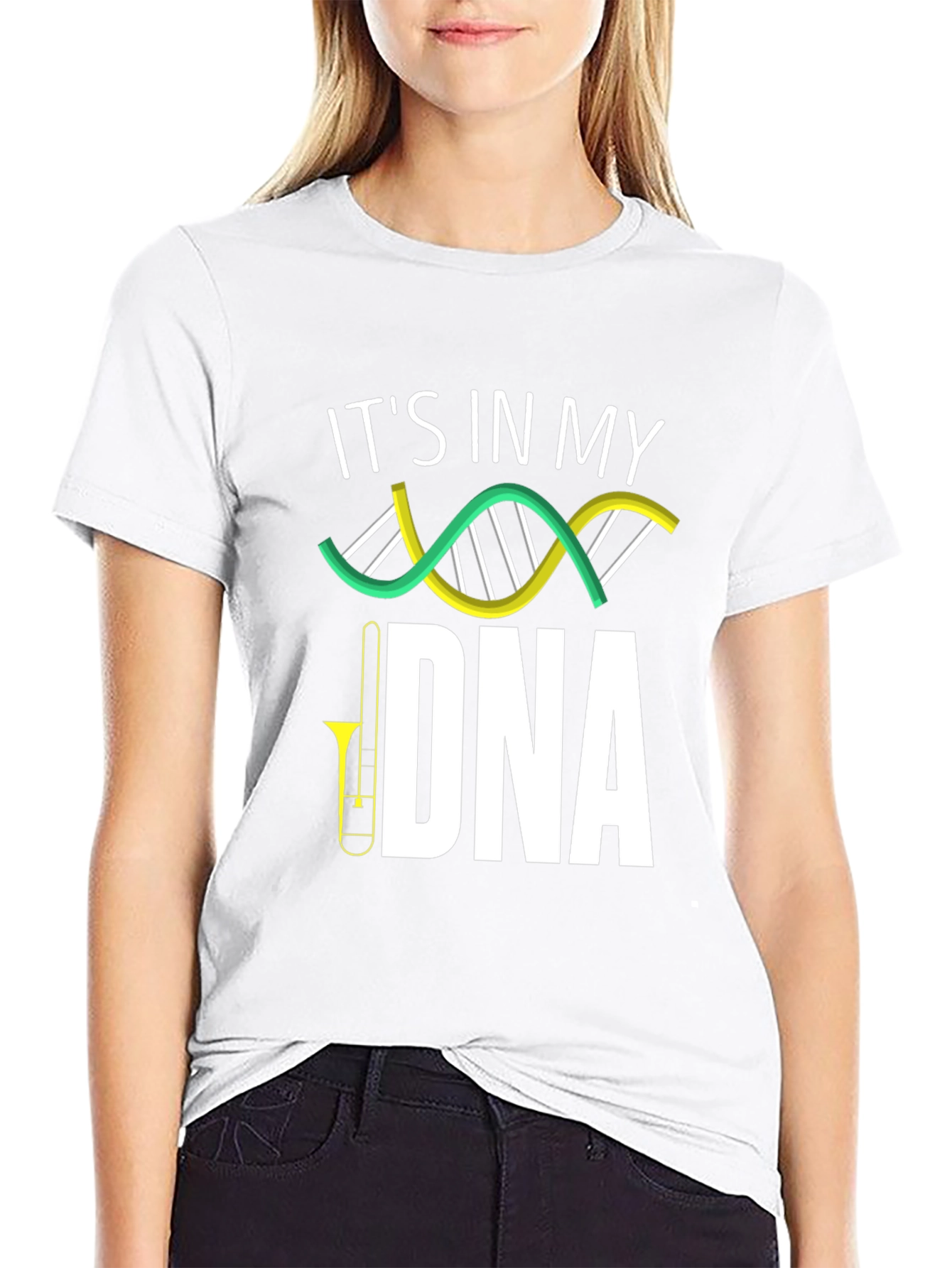 Its in My DNA Trombone Player T-Shirt