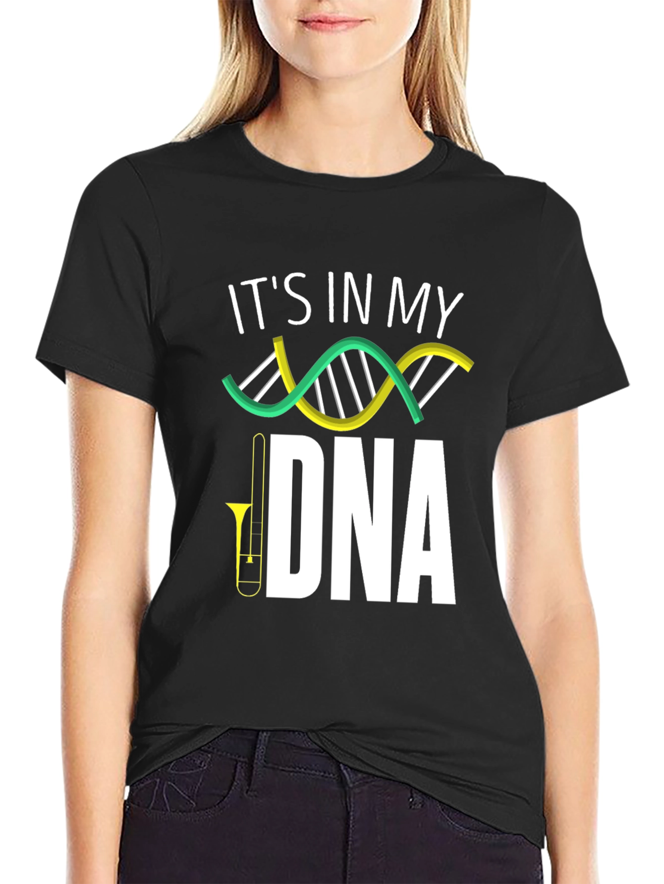 Its in My DNA Trombone Player T-Shirt