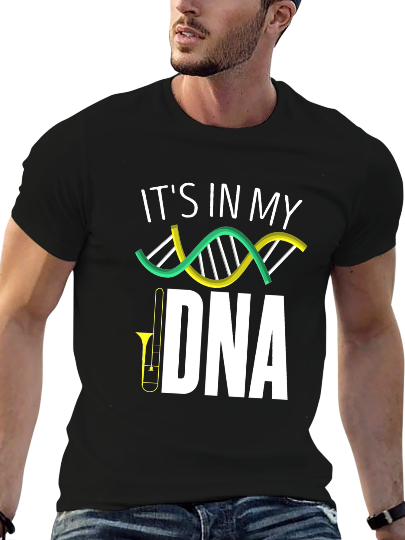 Its in My DNA Trombone Player T-Shirt